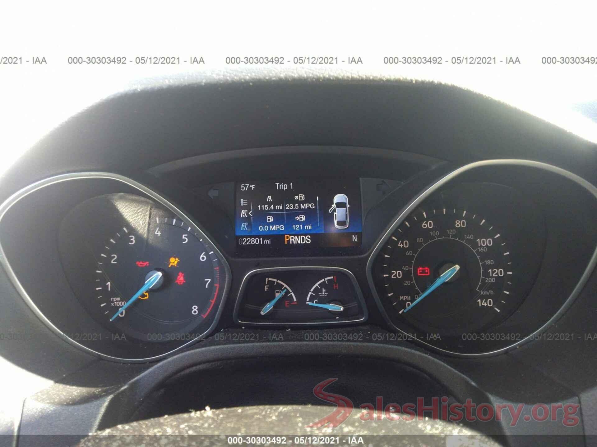 1FADP3FE3JL235354 2018 FORD FOCUS