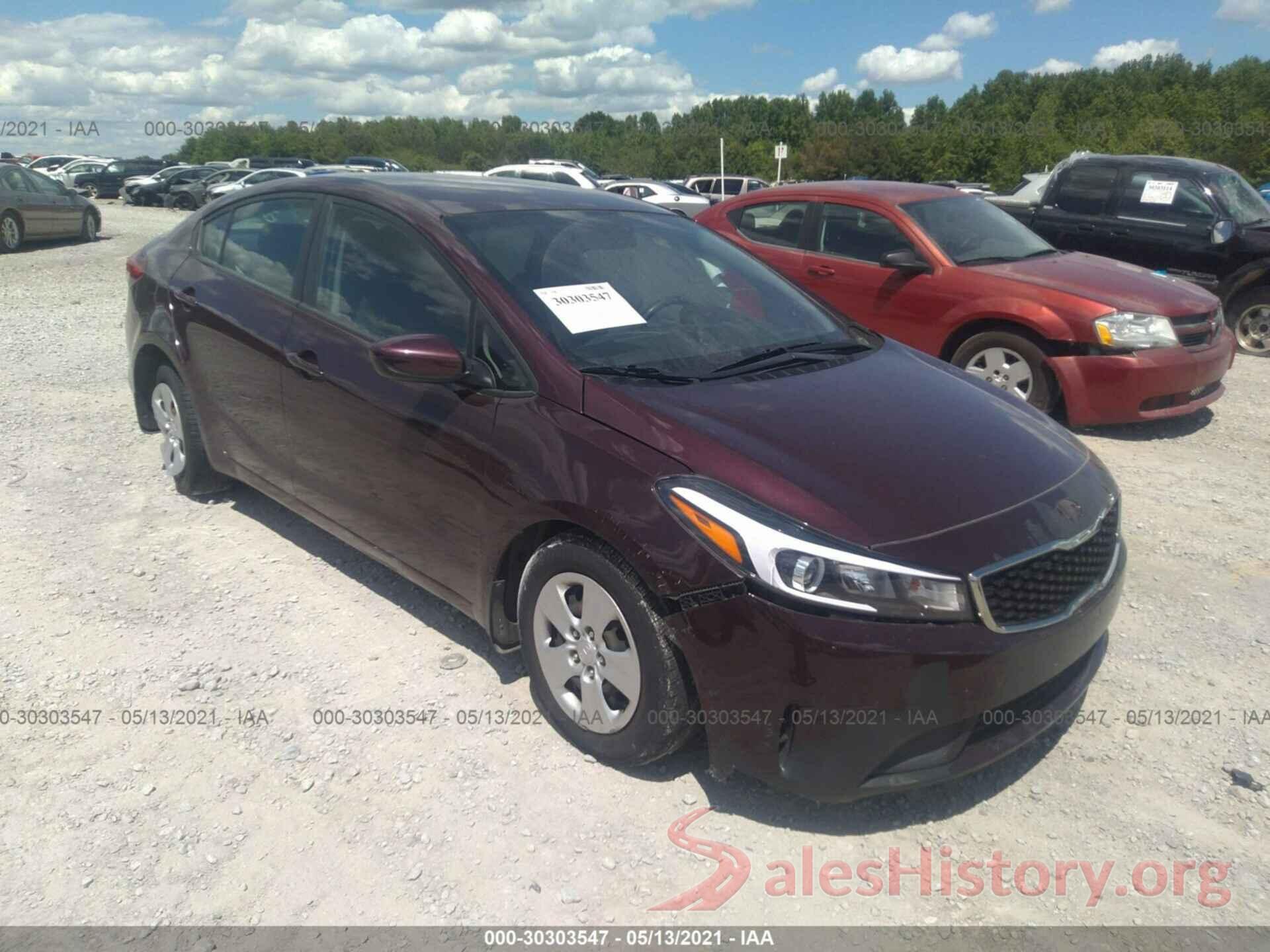 3KPFK4A78HE071988 2017 KIA FORTE