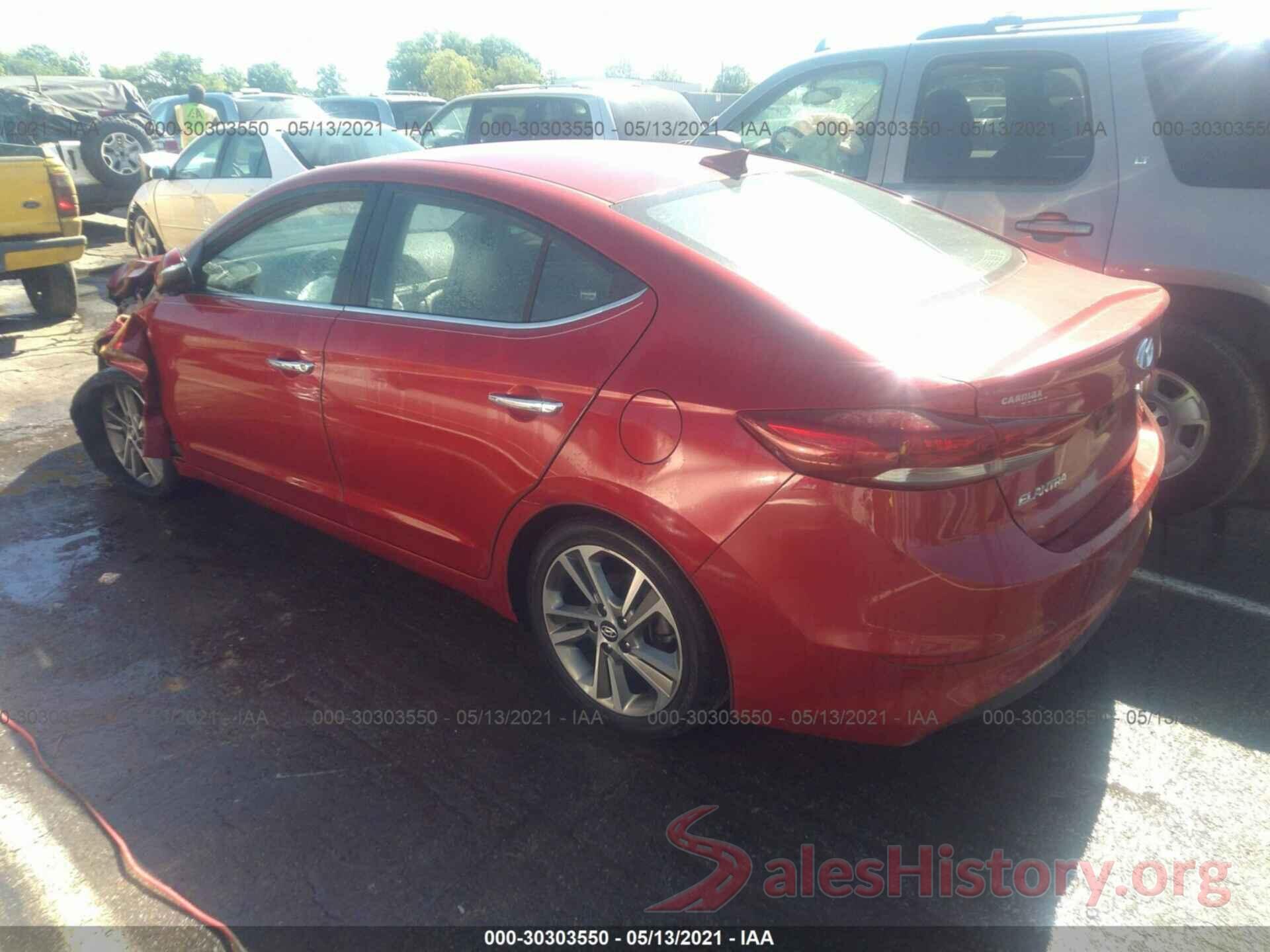 5NPD84LF0HH012424 2017 HYUNDAI ELANTRA