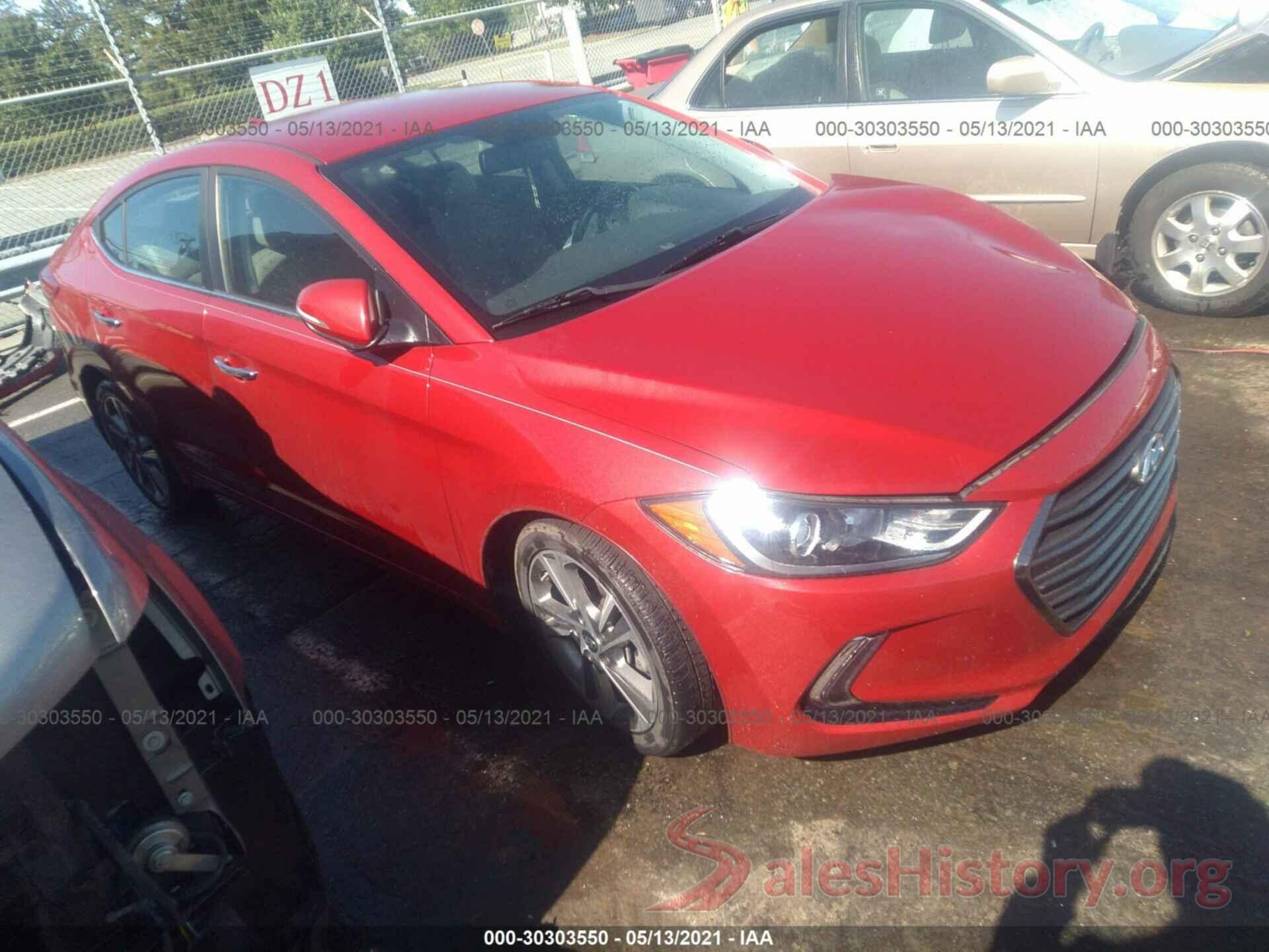 5NPD84LF0HH012424 2017 HYUNDAI ELANTRA