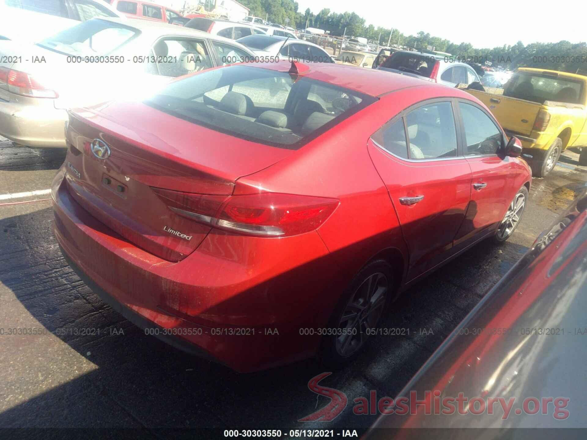 5NPD84LF0HH012424 2017 HYUNDAI ELANTRA