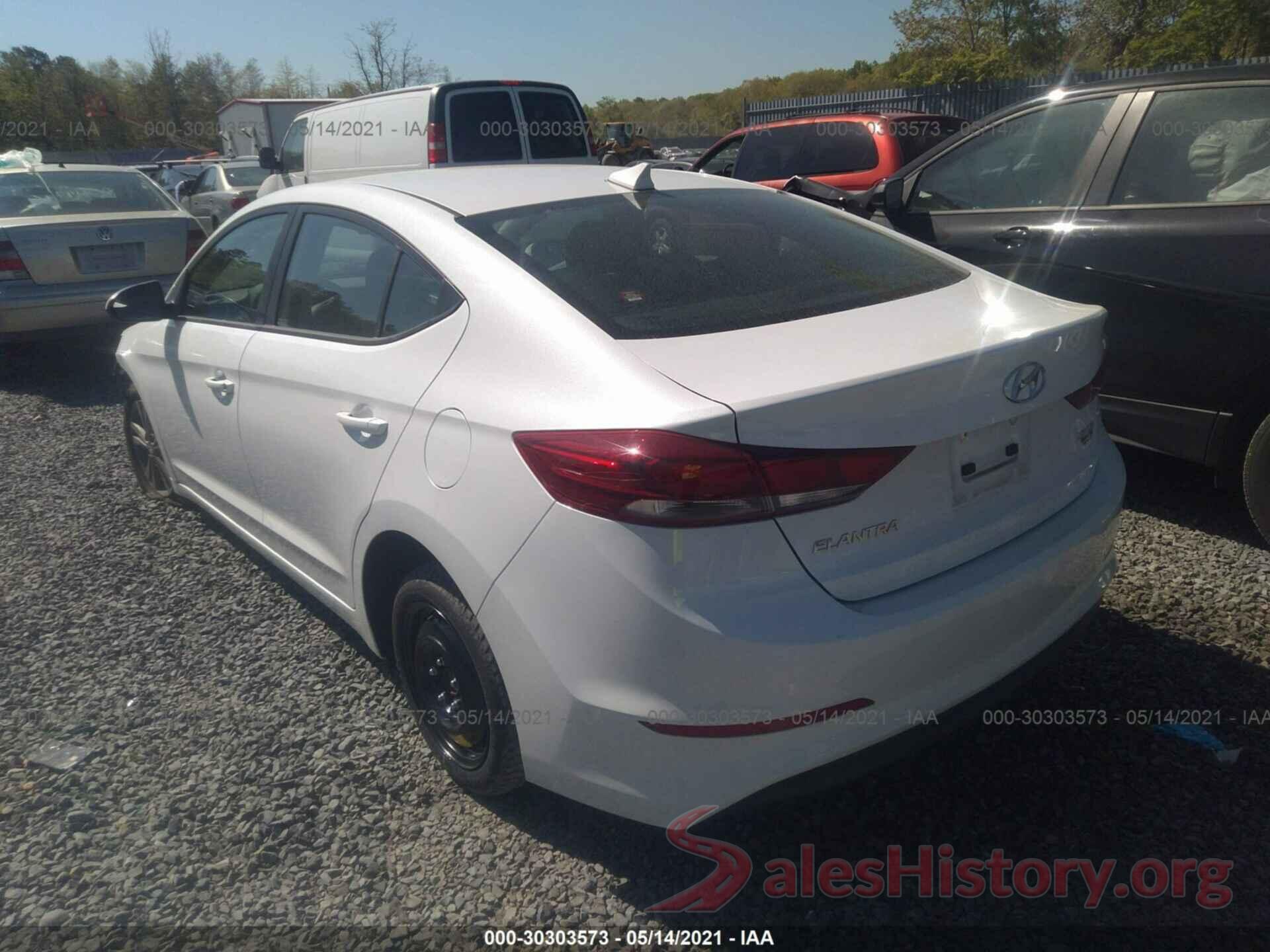 5NPD84LF4HH174850 2017 HYUNDAI ELANTRA