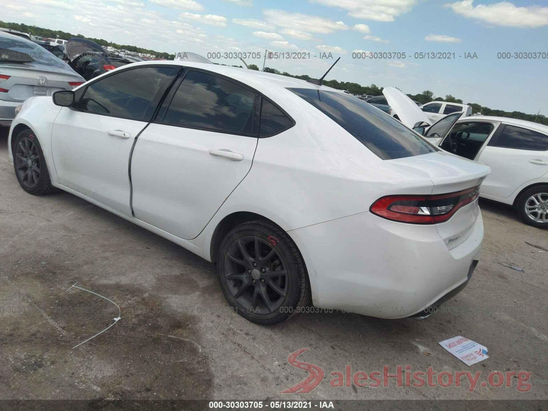 1C3CDFBB5GD506790 2016 DODGE DART