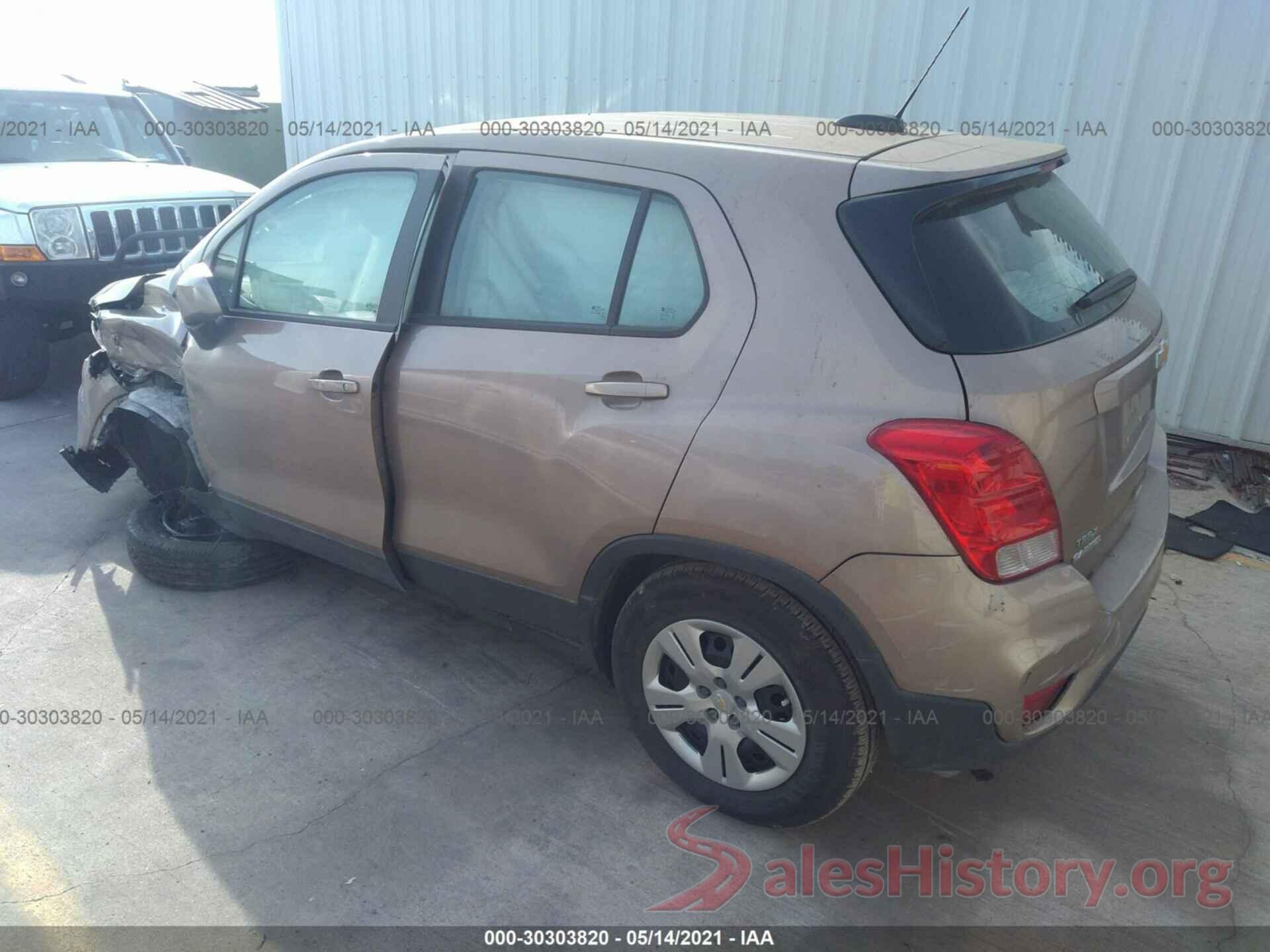 3GNCJKSB2JL188889 2018 CHEVROLET TRAX