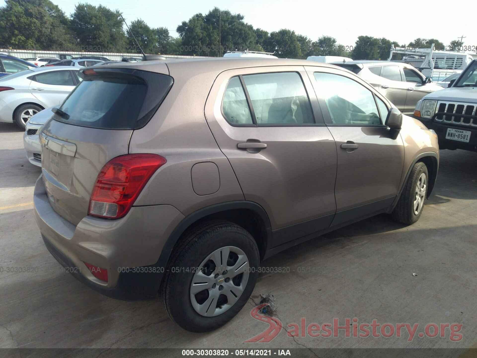 3GNCJKSB2JL188889 2018 CHEVROLET TRAX