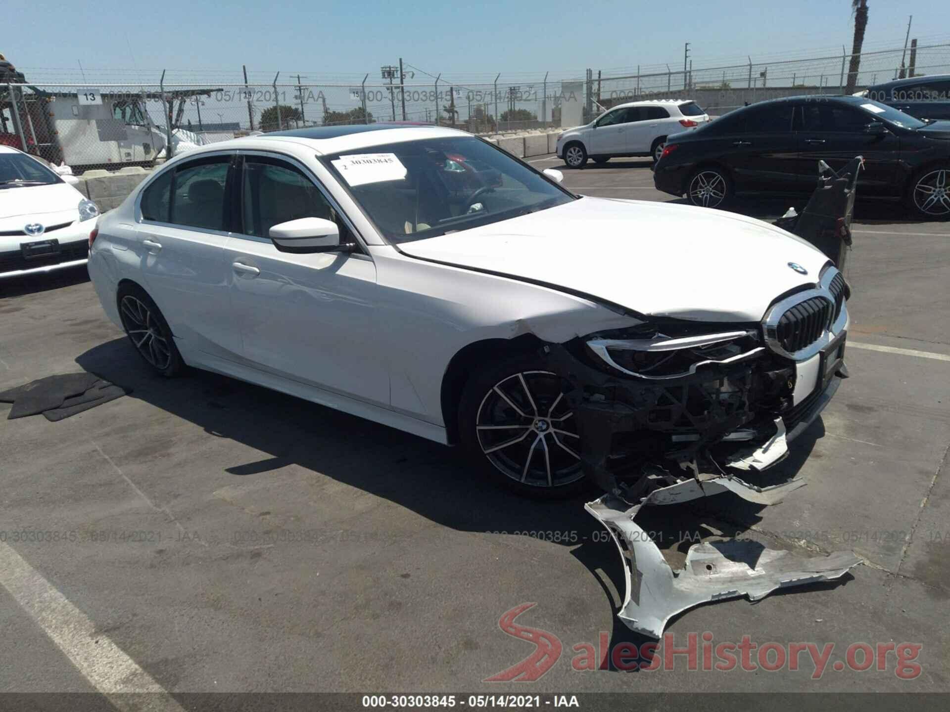 3MW5R1J08L8B30907 2020 BMW 3 SERIES