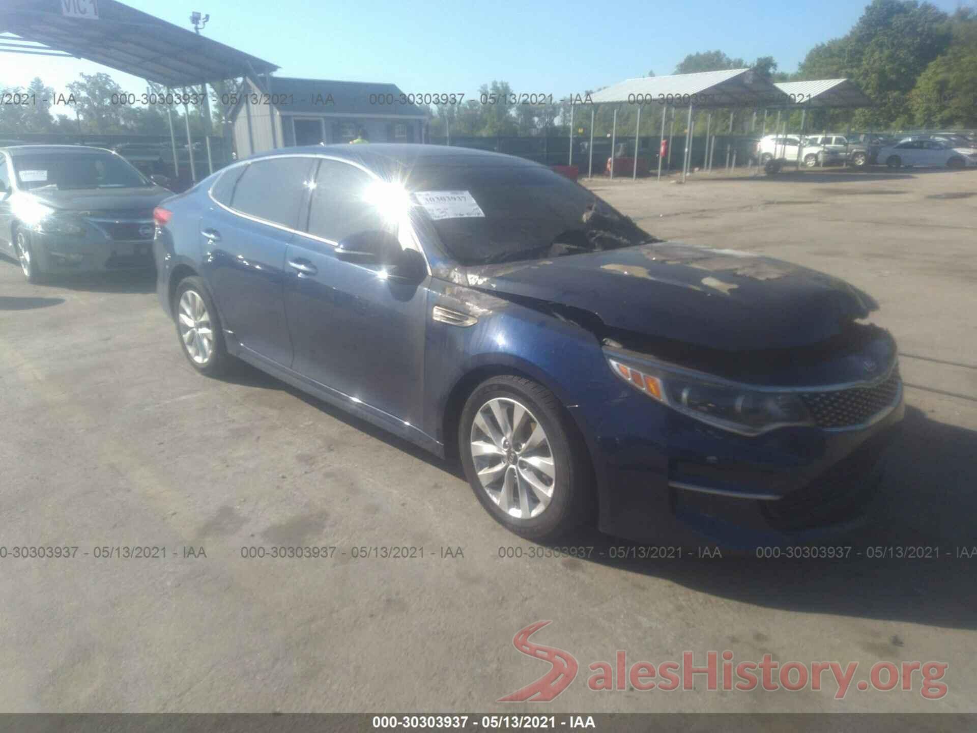 5XXGU4L34HG160375 2017 KIA OPTIMA