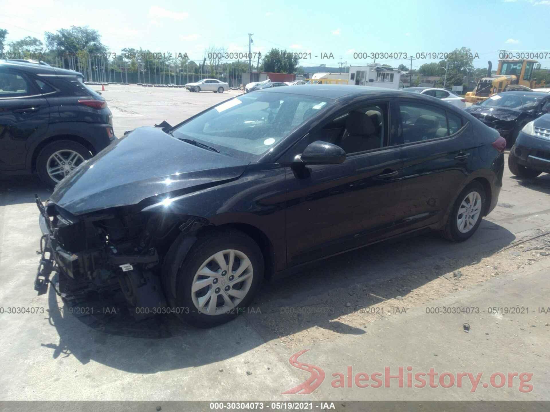 5NPD74LF4JH345041 2018 HYUNDAI ELANTRA