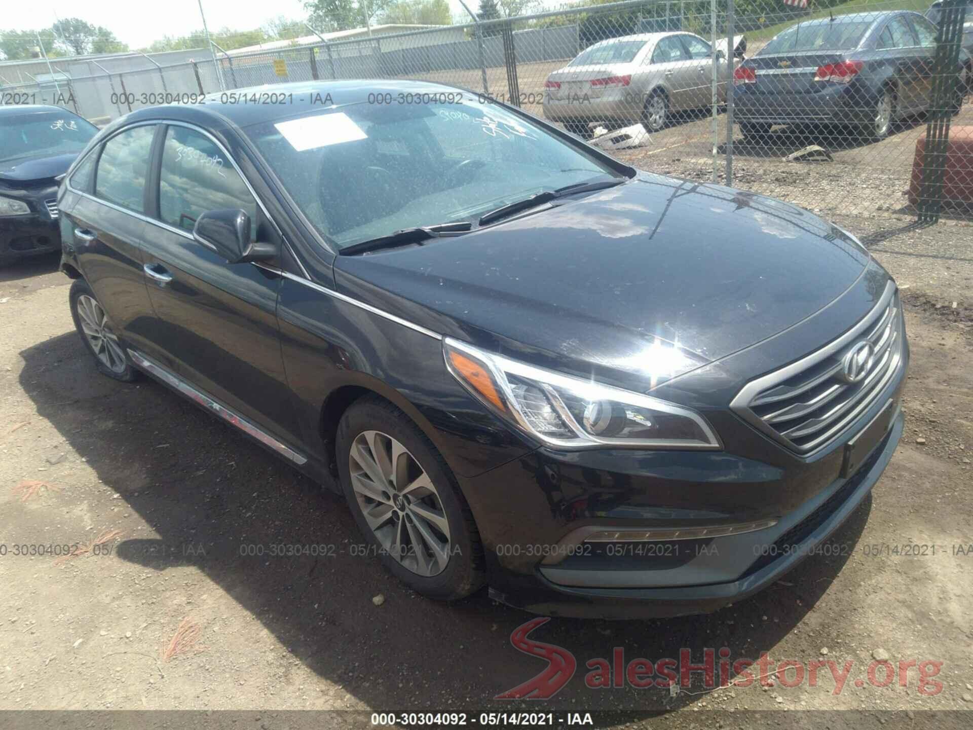 5NPE34AF2HH482489 2017 HYUNDAI SONATA