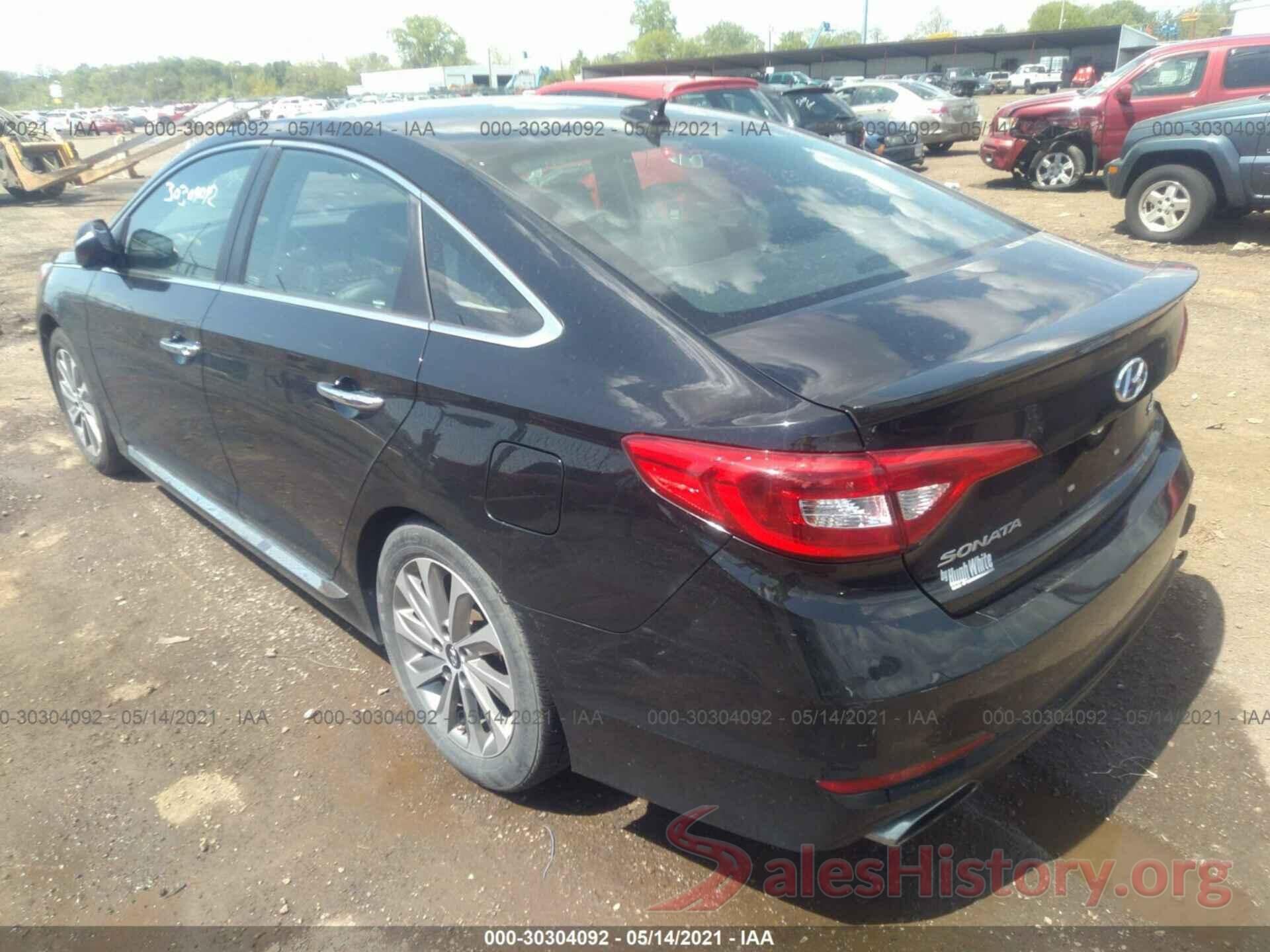 5NPE34AF2HH482489 2017 HYUNDAI SONATA