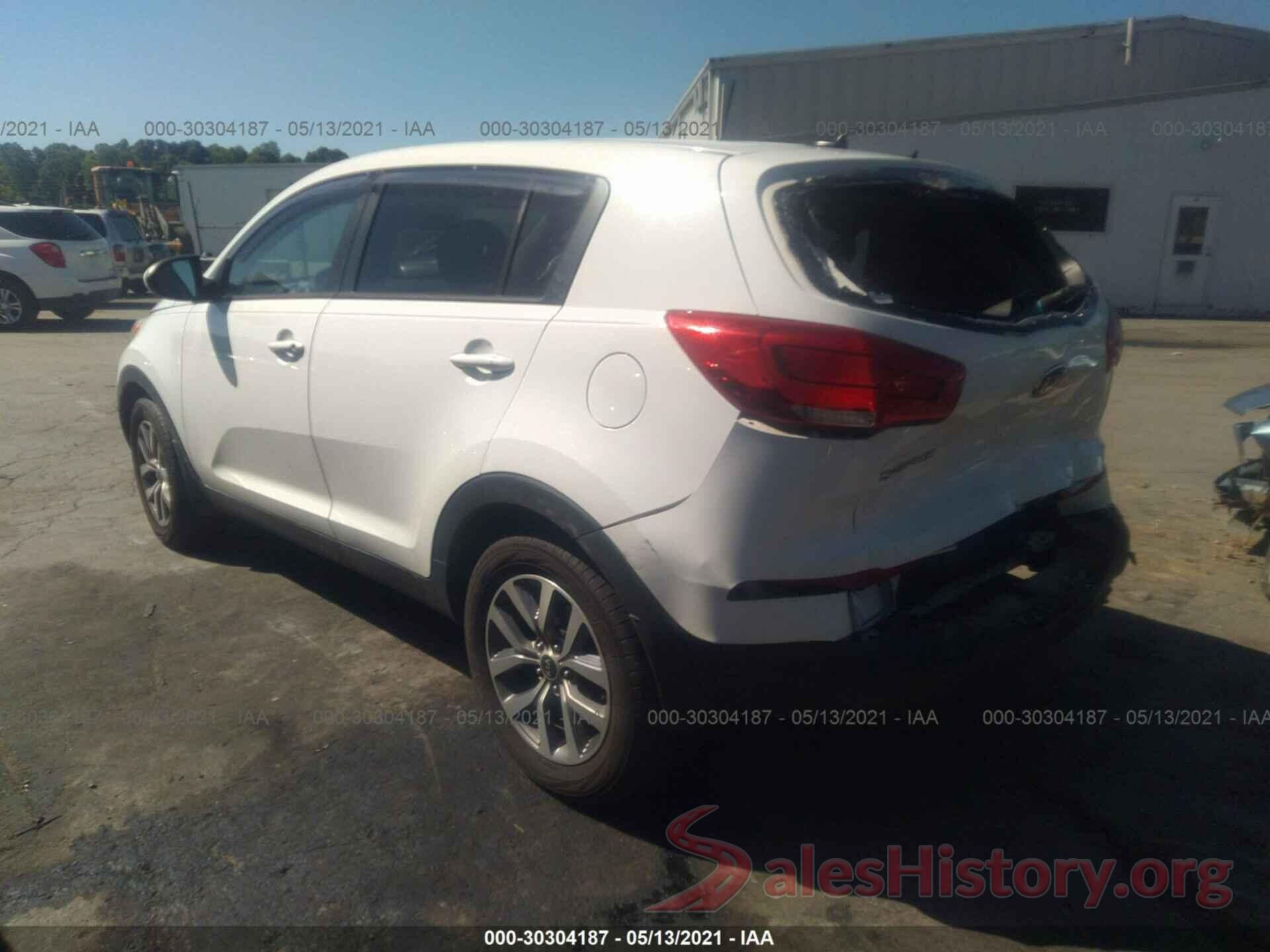 KNDPB3ACXG7852201 2016 KIA SPORTAGE