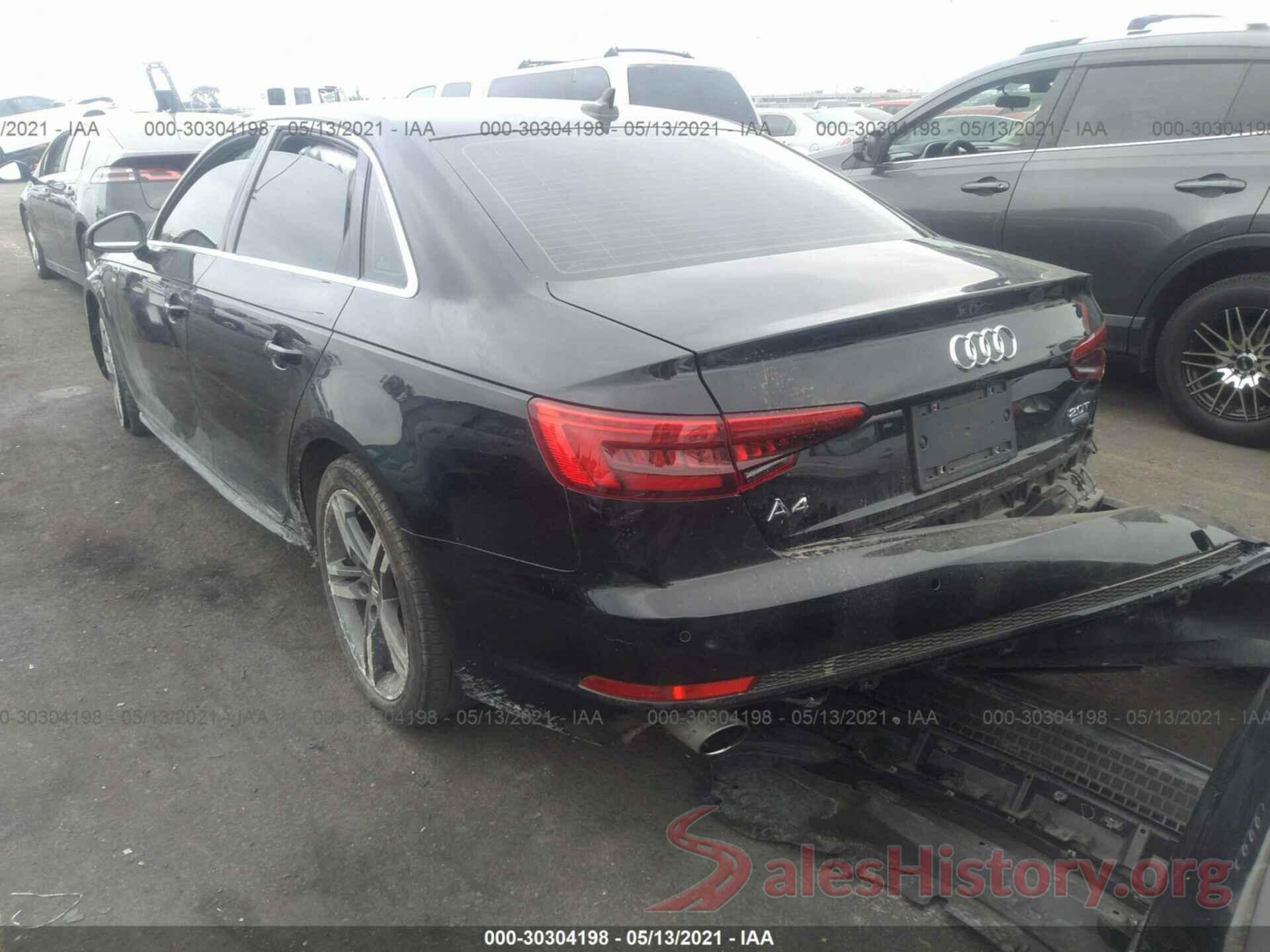 WAUENAF49HN068333 2017 AUDI A4