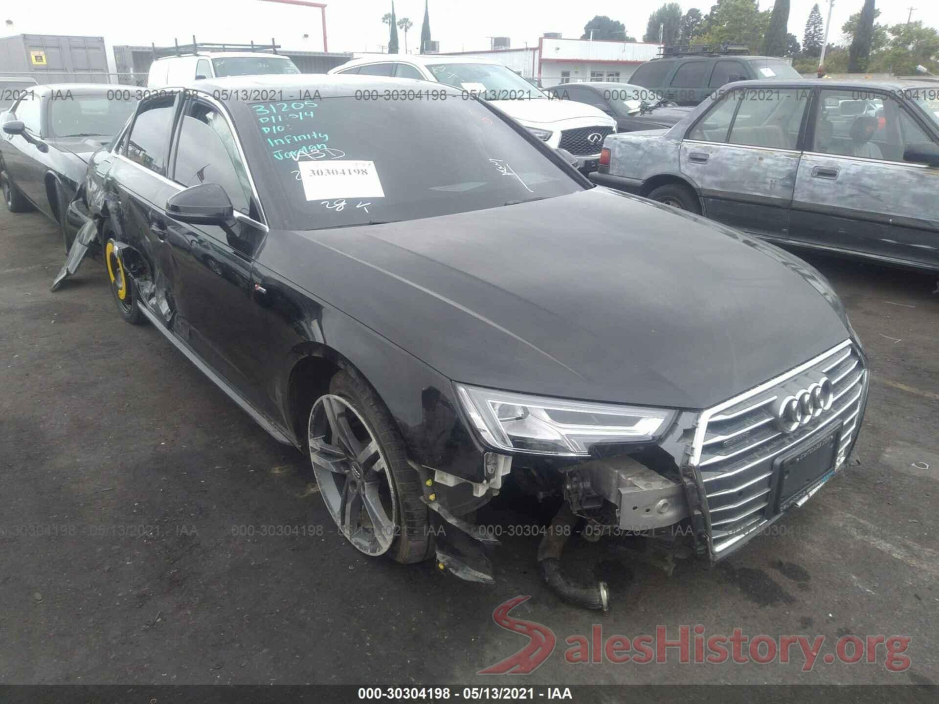 WAUENAF49HN068333 2017 AUDI A4