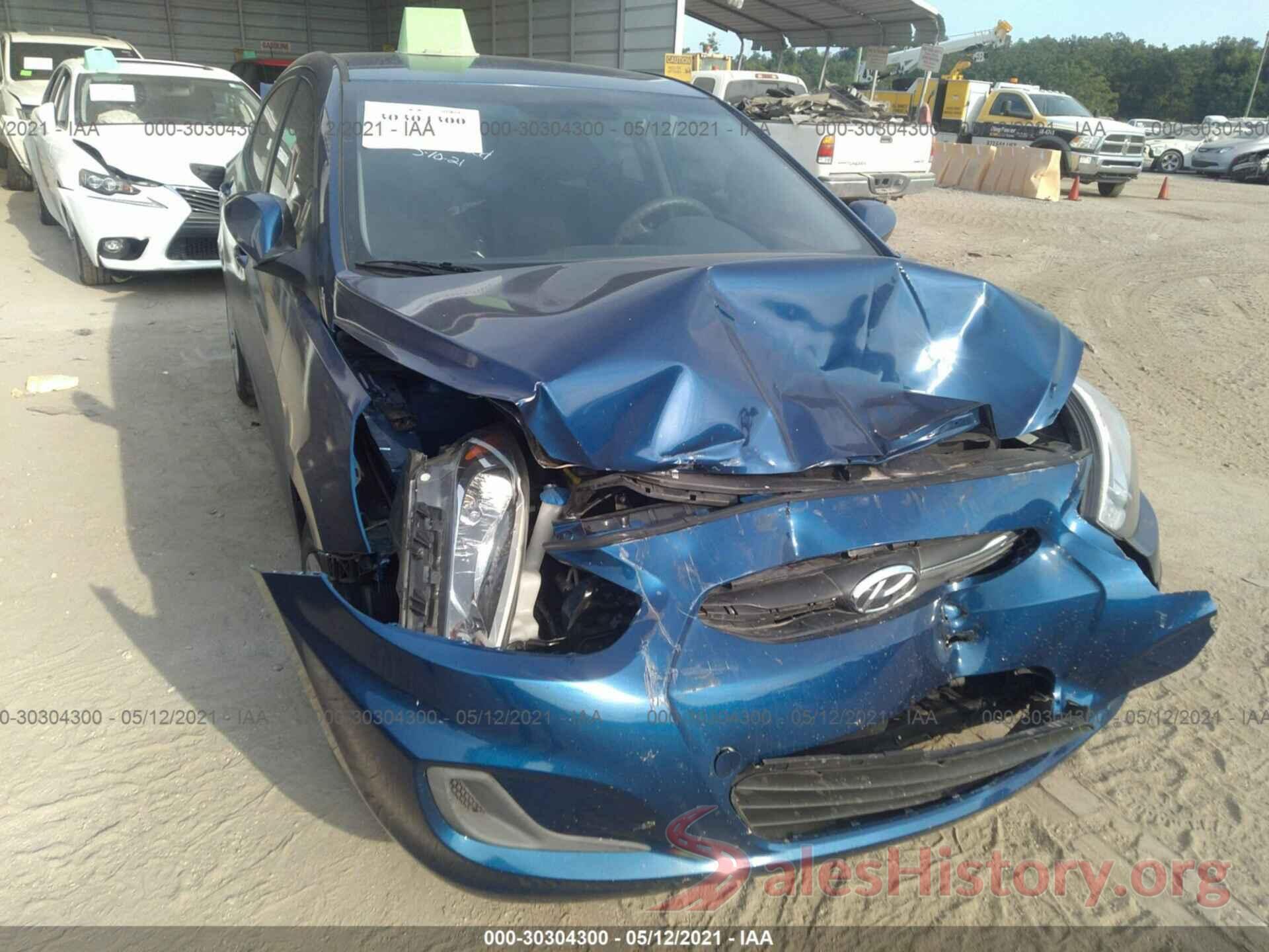 KMHCT4AE3GU967884 2016 HYUNDAI ACCENT