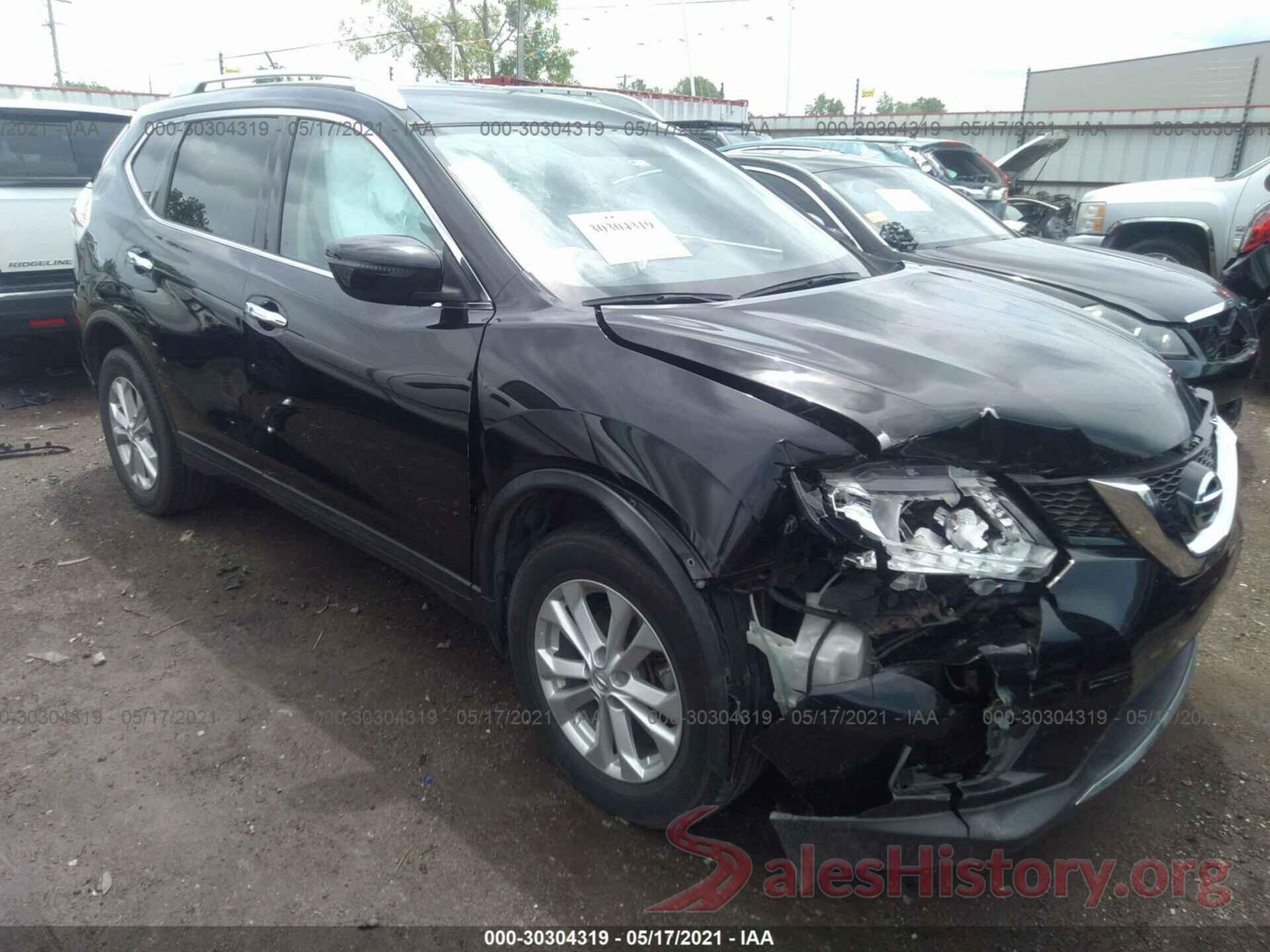 KNMAT2MV6GP624576 2016 NISSAN ROGUE