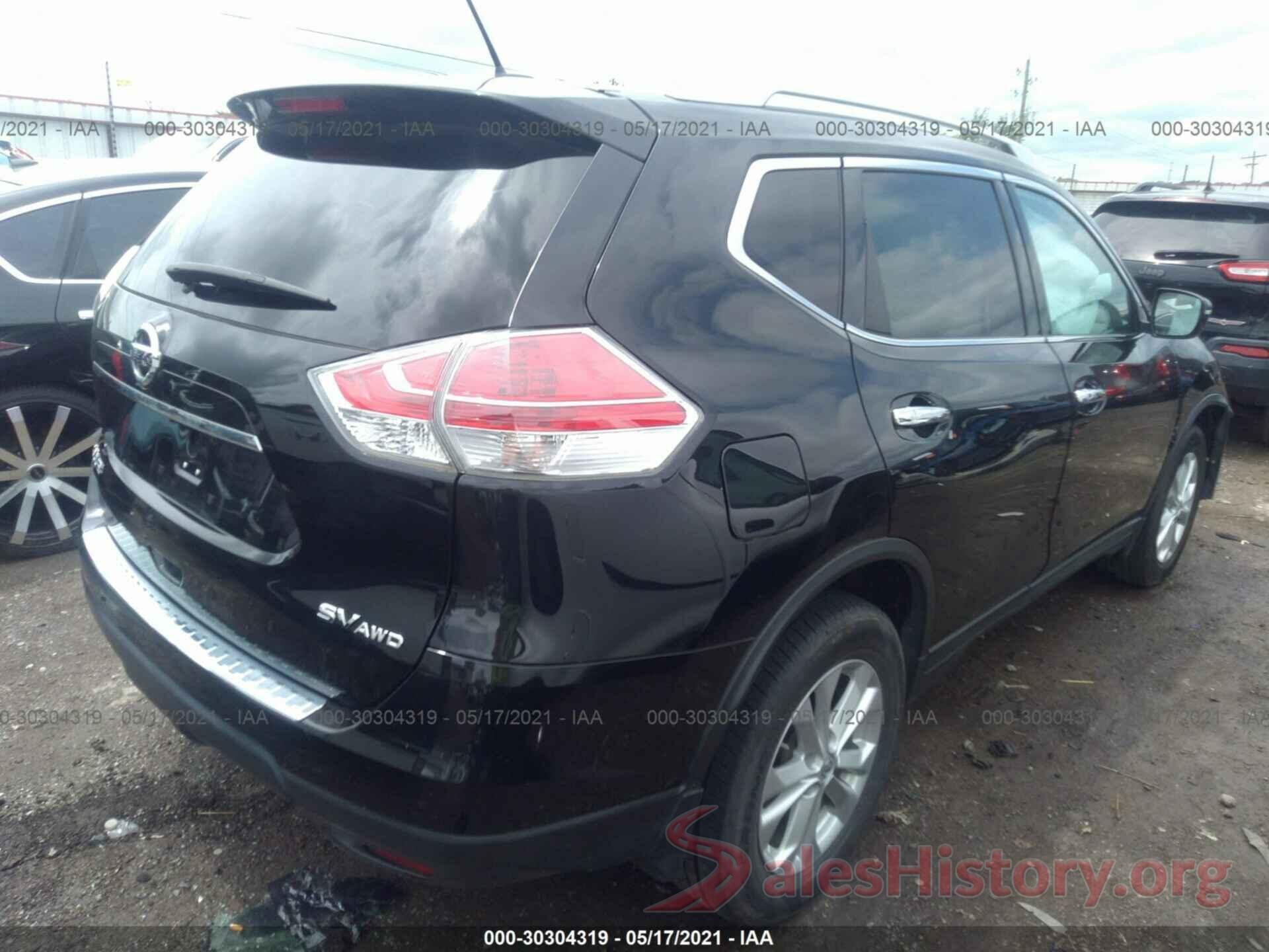 KNMAT2MV6GP624576 2016 NISSAN ROGUE