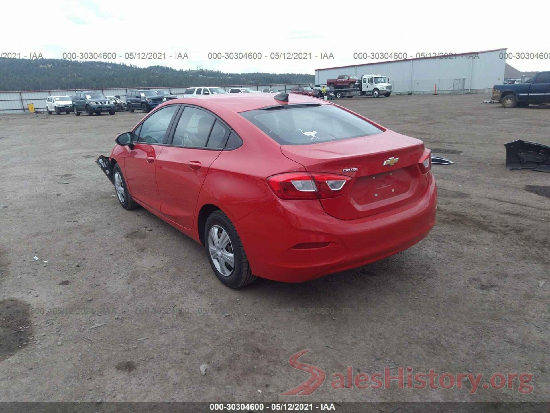 1G1BC5SM7G7233204 2016 CHEVROLET CRUZE