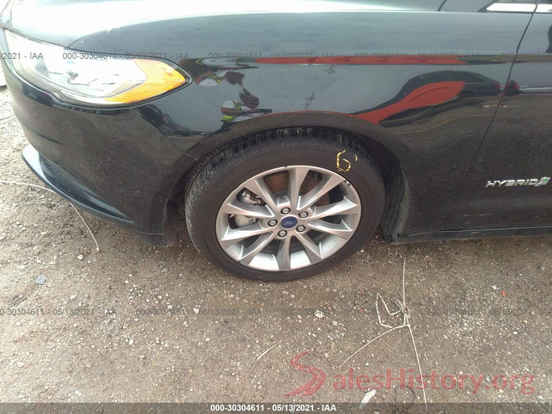 3FA6P0LU7HR164674 2017 FORD FUSION