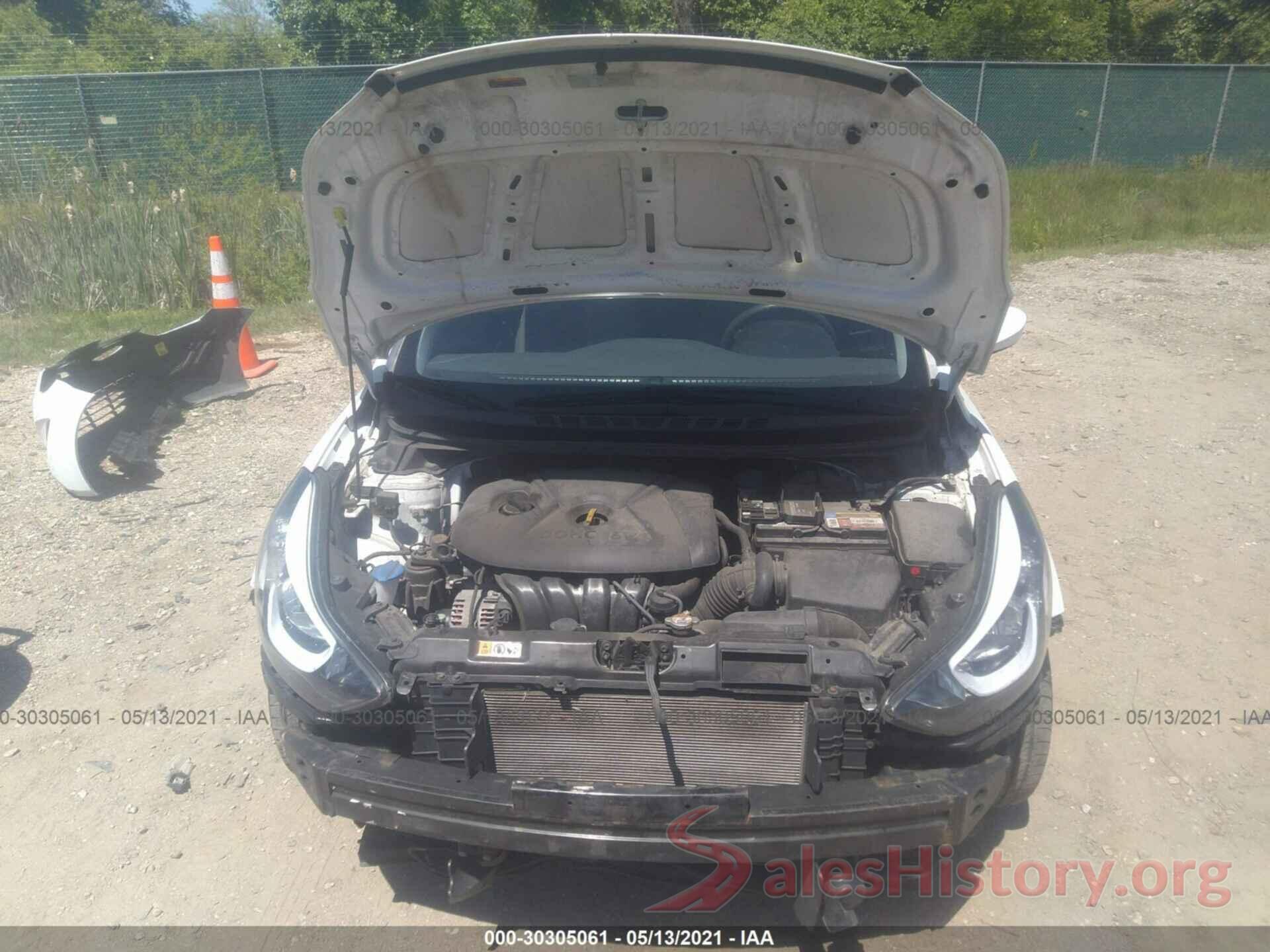 5NPDH4AE9GH665066 2016 HYUNDAI ELANTRA