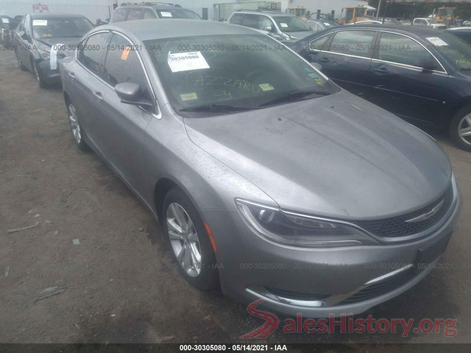 1C3CCCAB1FN669237 2015 CHRYSLER 200