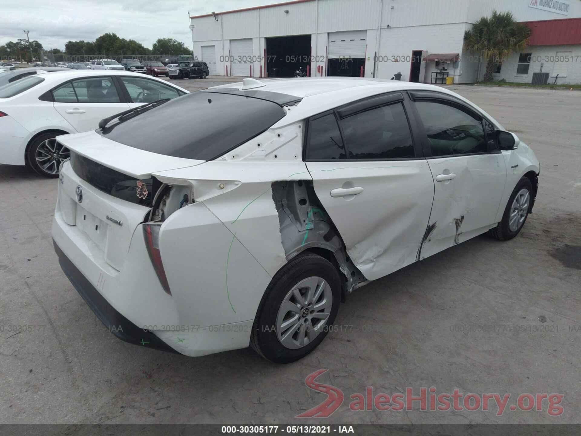 JTDKBRFU3H3546187 2017 TOYOTA PRIUS