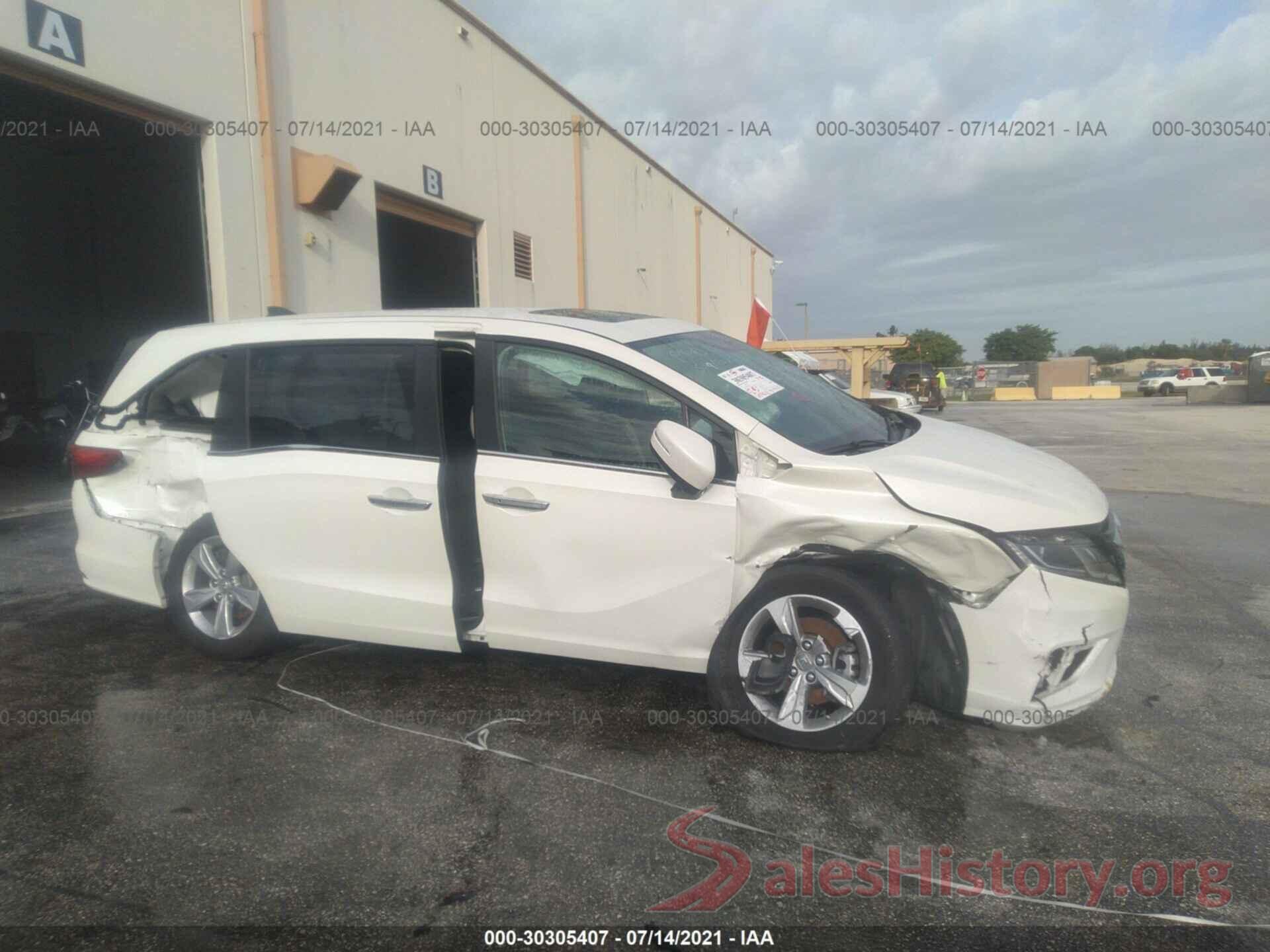 5FNRL6H73KB050253 2019 HONDA ODYSSEY