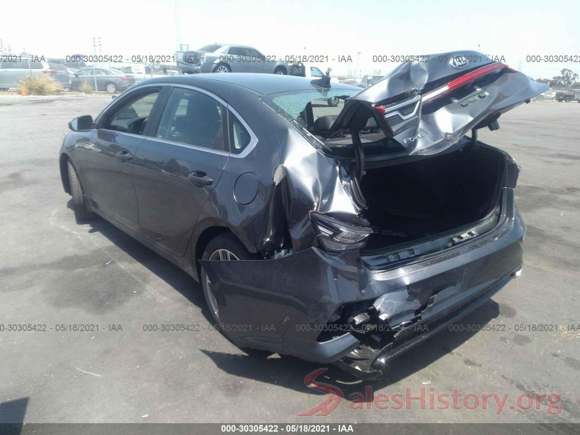 3KPF54ADXME348521 2021 KIA FORTE