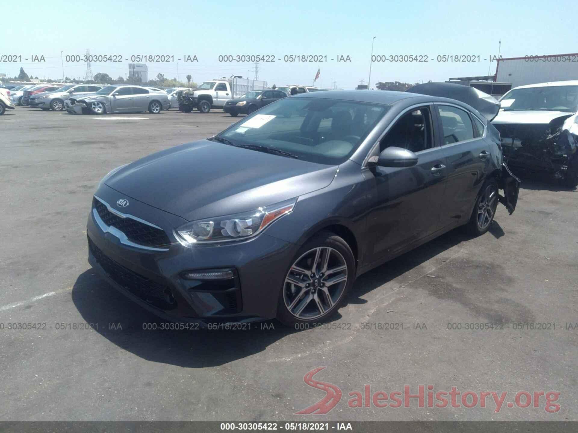 3KPF54ADXME348521 2021 KIA FORTE