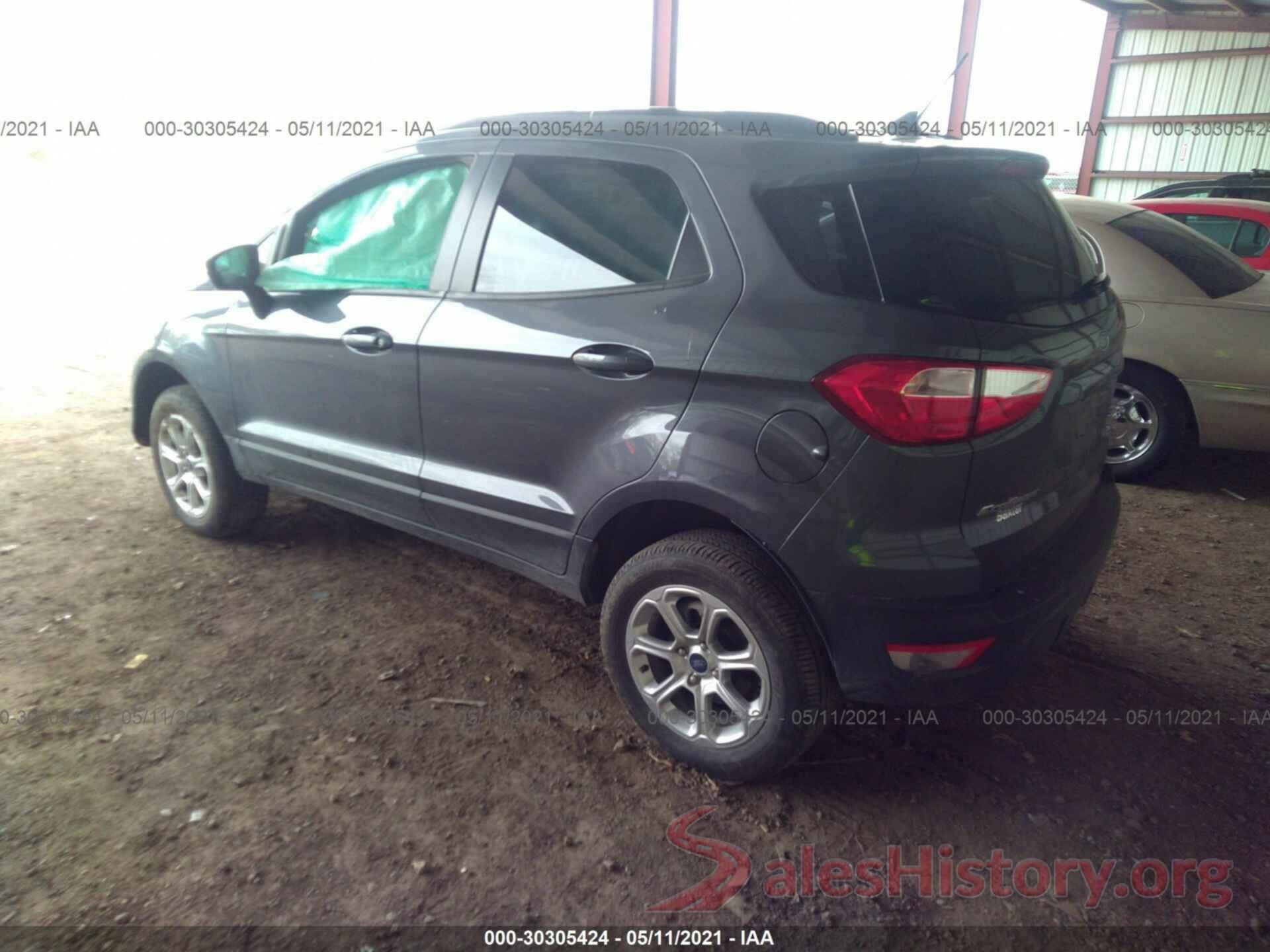 MAJ6S3GL8LC347588 2020 FORD ECOSPORT