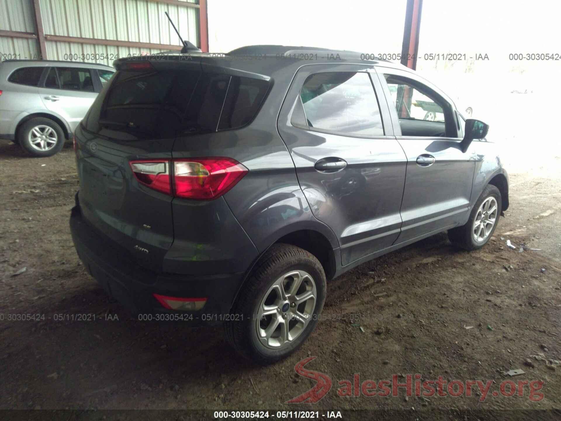 MAJ6S3GL8LC347588 2020 FORD ECOSPORT