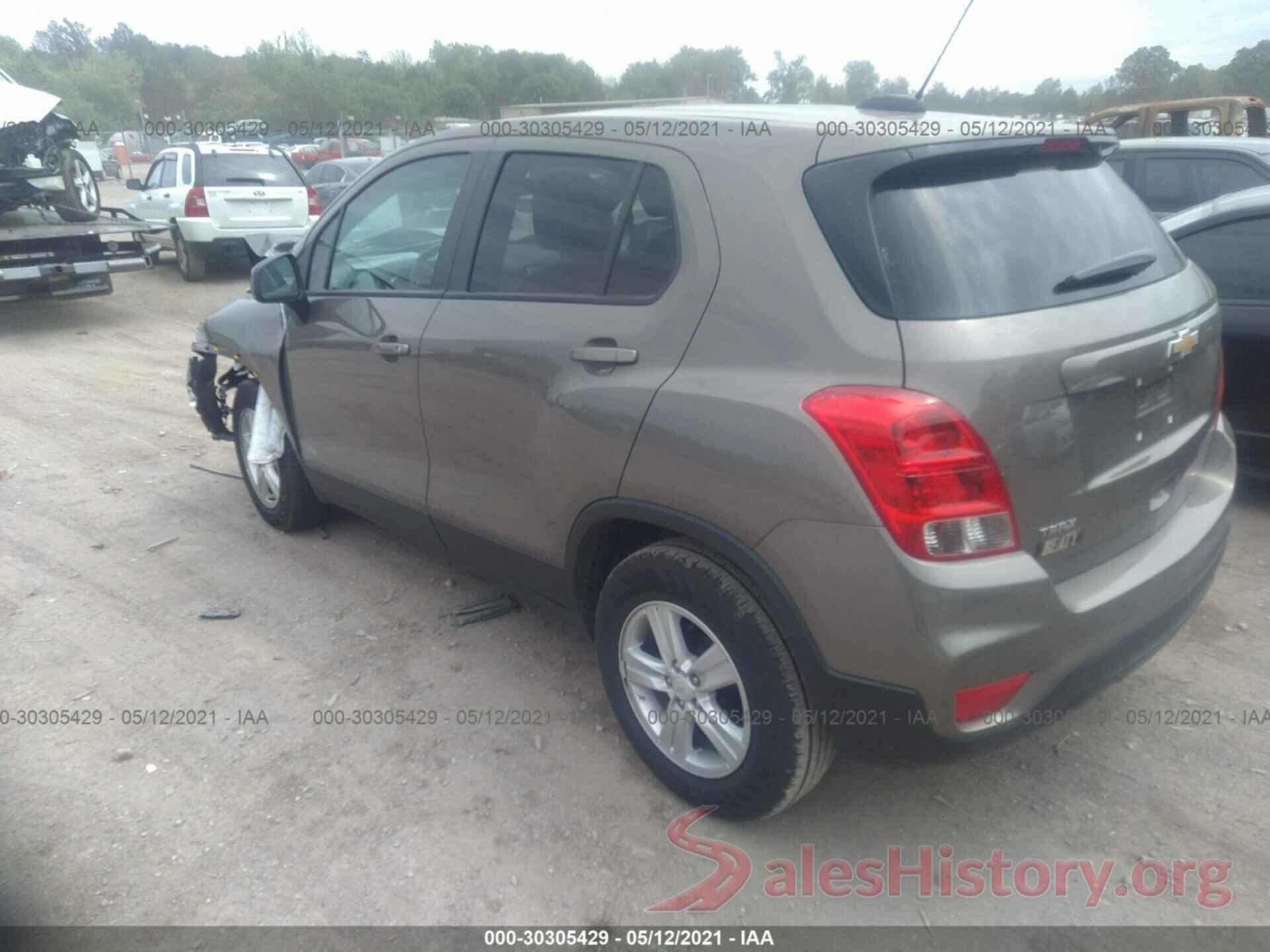 KL7CJKSB2LB346190 2020 CHEVROLET TRAX