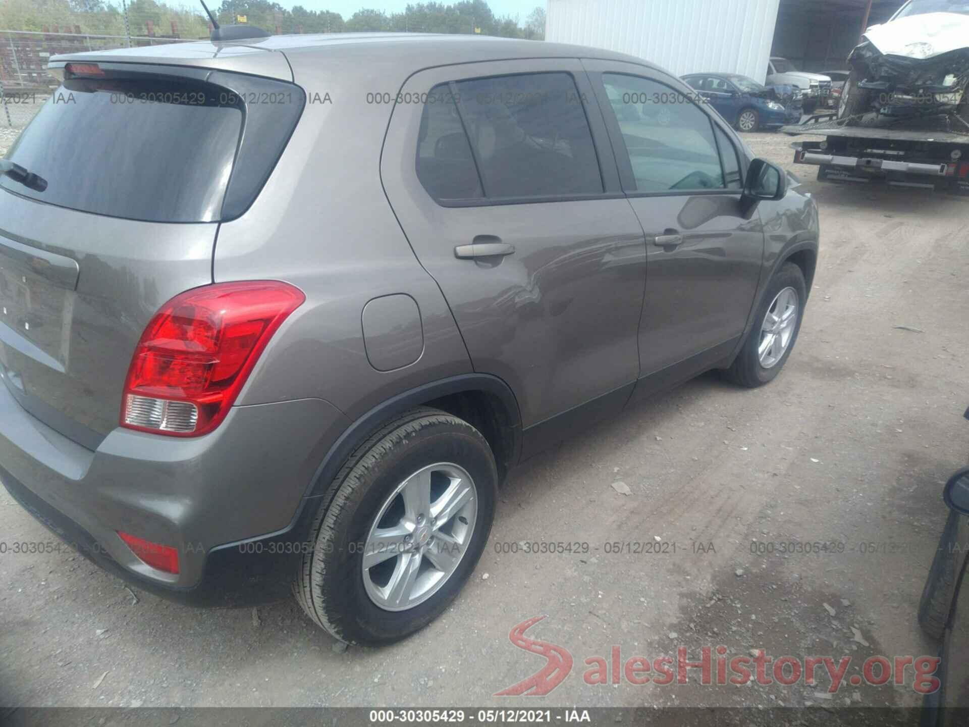 KL7CJKSB2LB346190 2020 CHEVROLET TRAX