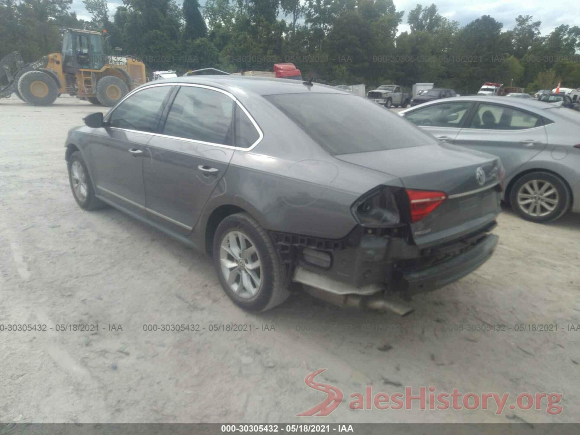 1VWAS7A38GC045886 2016 VOLKSWAGEN PASSAT