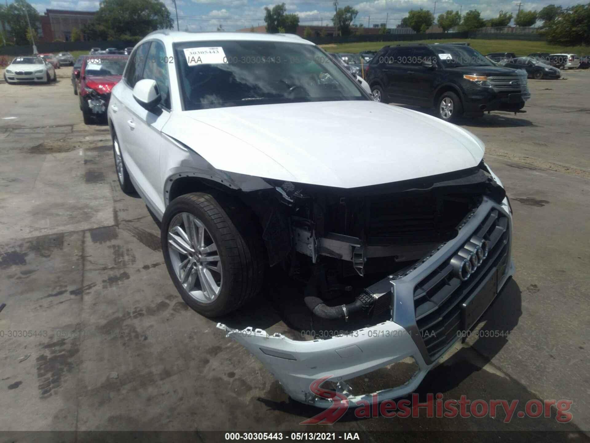 WA1BNAFY8J2012443 2018 AUDI Q5