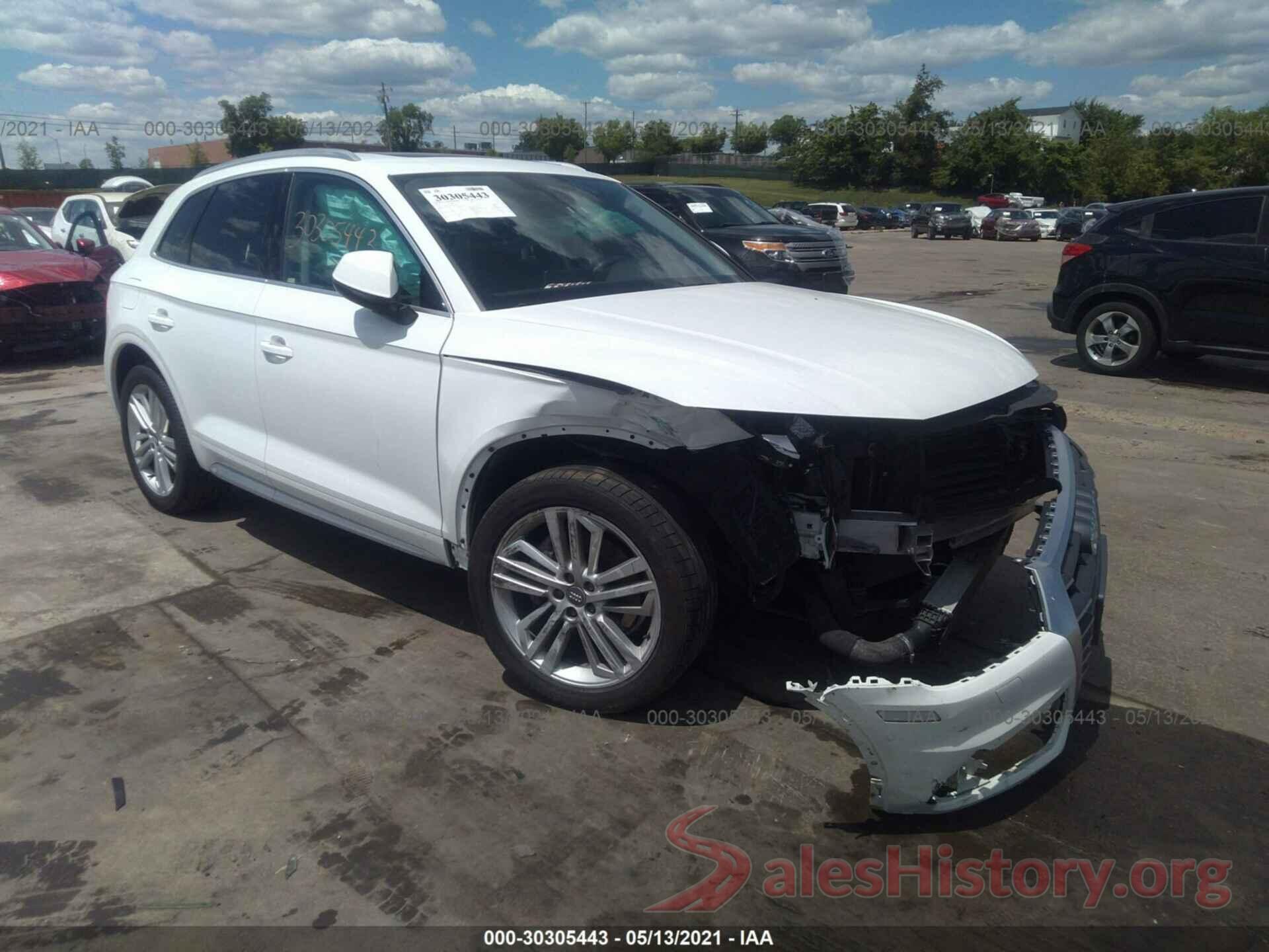 WA1BNAFY8J2012443 2018 AUDI Q5