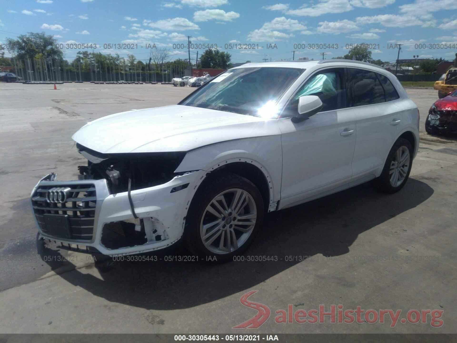 WA1BNAFY8J2012443 2018 AUDI Q5