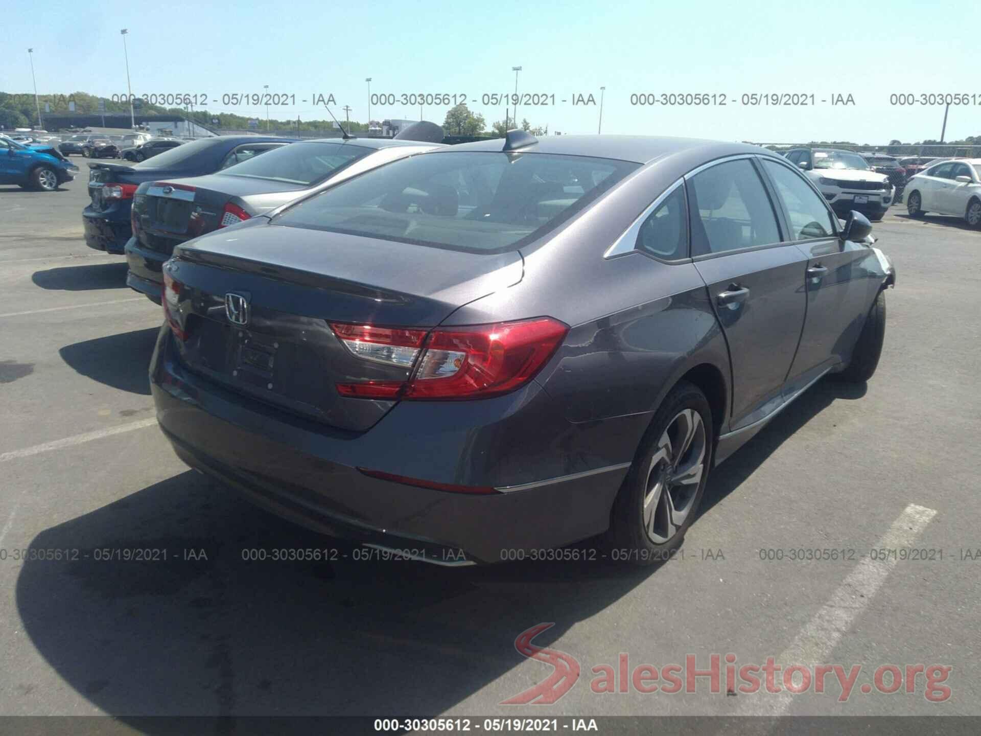 1HGCV1F47KA102554 2019 HONDA ACCORD SEDAN