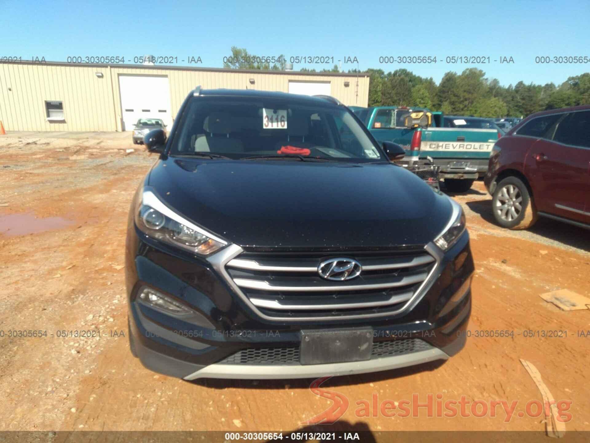 KM8J3CA26HU503030 2017 HYUNDAI TUCSON