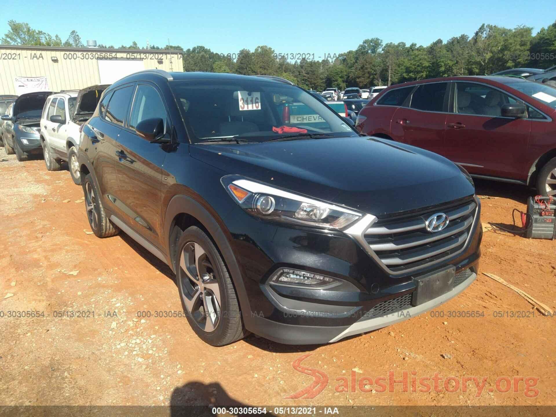 KM8J3CA26HU503030 2017 HYUNDAI TUCSON