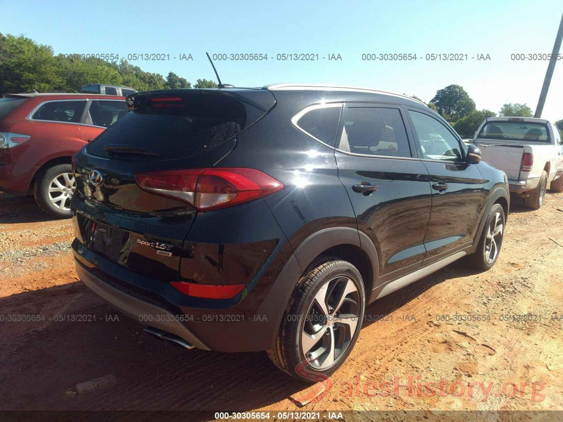 KM8J3CA26HU503030 2017 HYUNDAI TUCSON