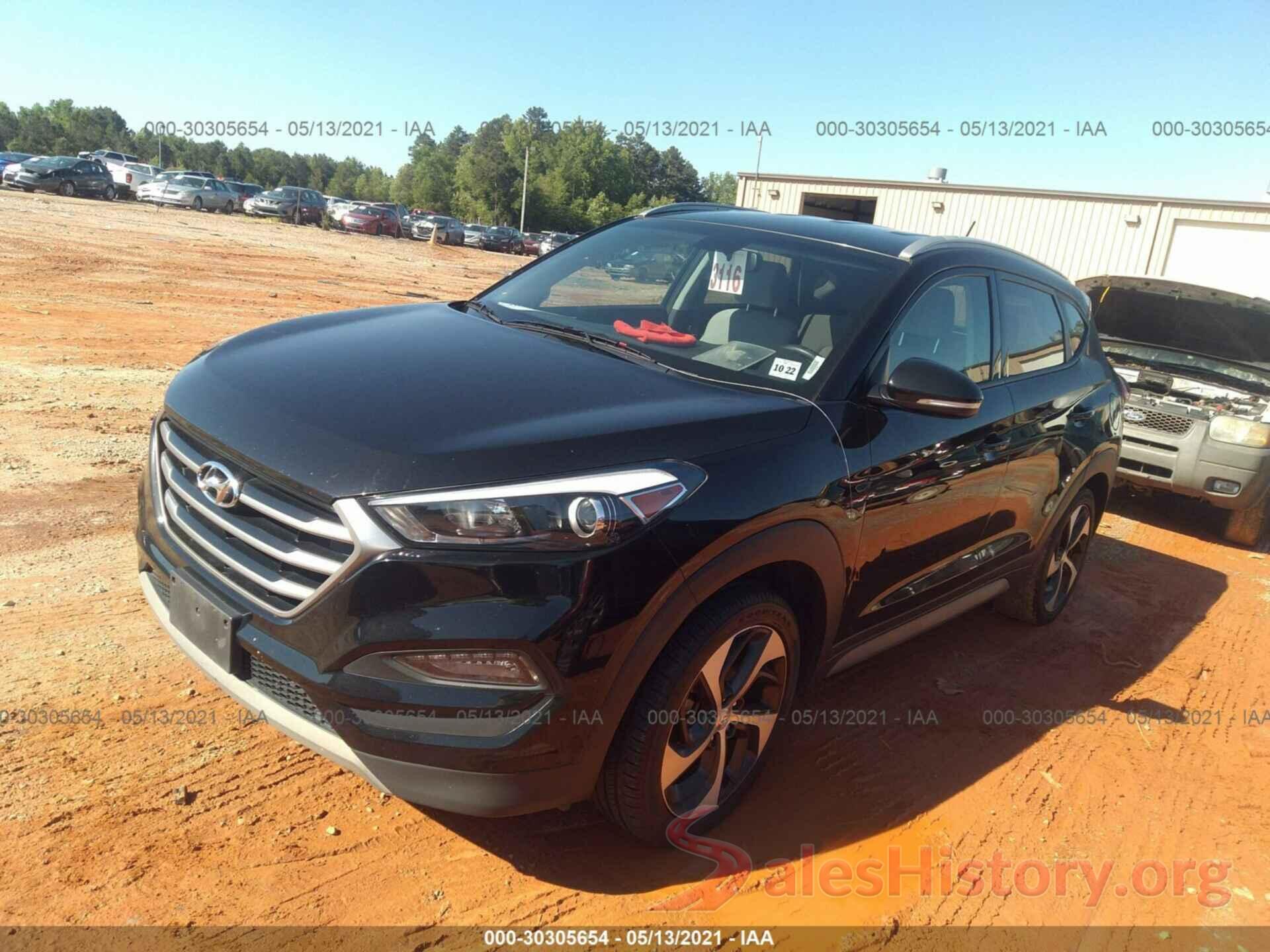 KM8J3CA26HU503030 2017 HYUNDAI TUCSON