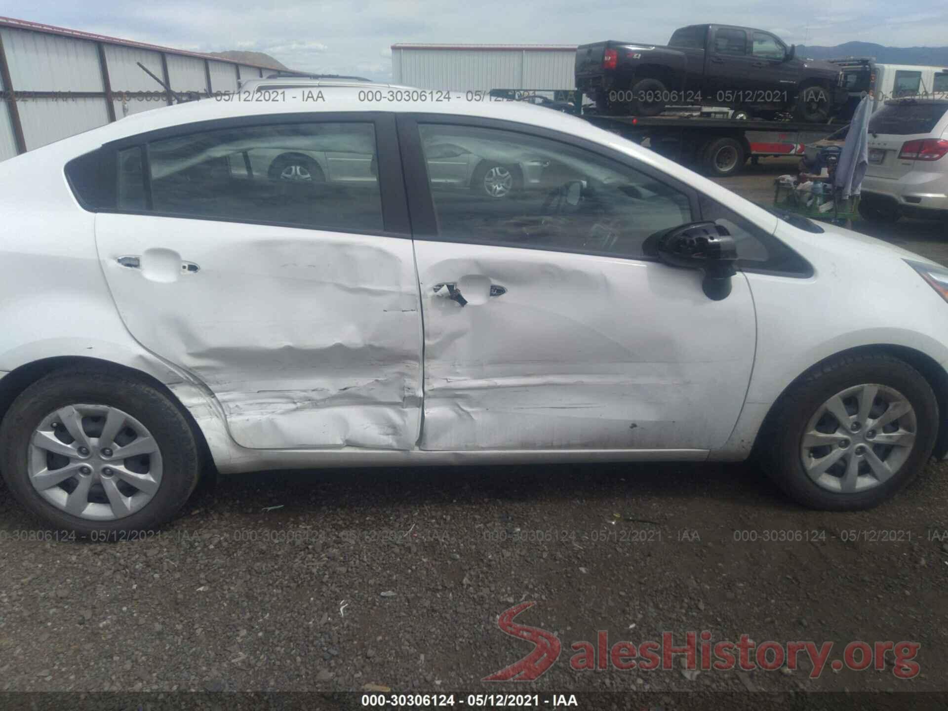 KNADM4A36H6016120 2017 KIA RIO