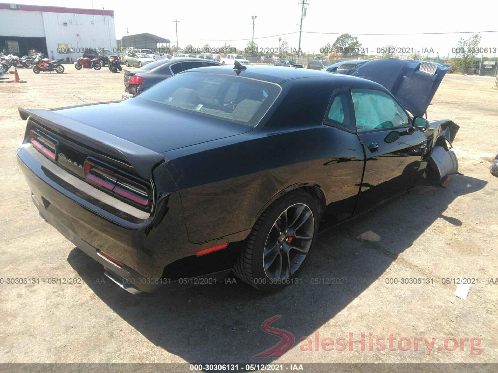 2C3CDZFJ4MH521234 2021 DODGE CHALLENGER