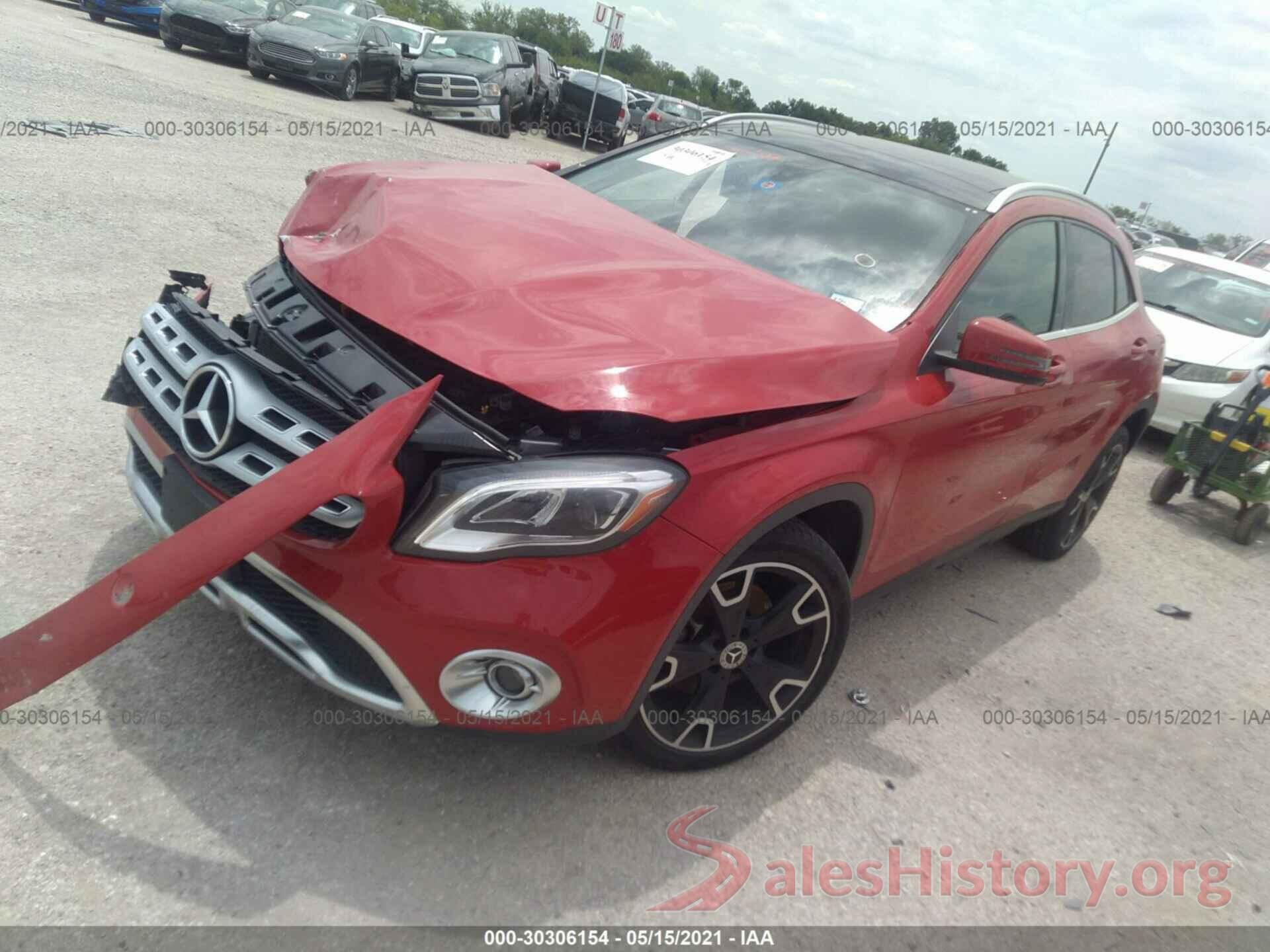 WDCTG4EB2KU020721 2019 MERCEDES-BENZ GLA