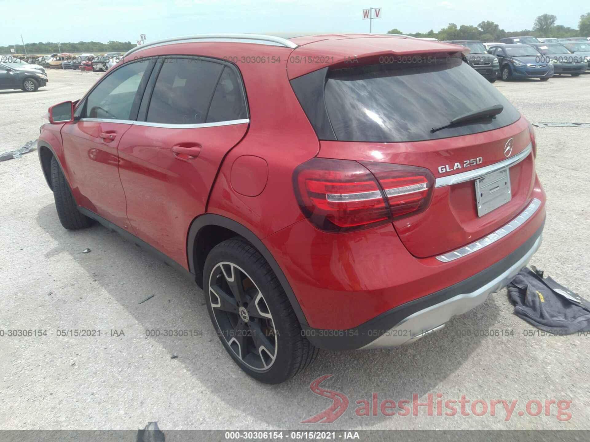 WDCTG4EB2KU020721 2019 MERCEDES-BENZ GLA