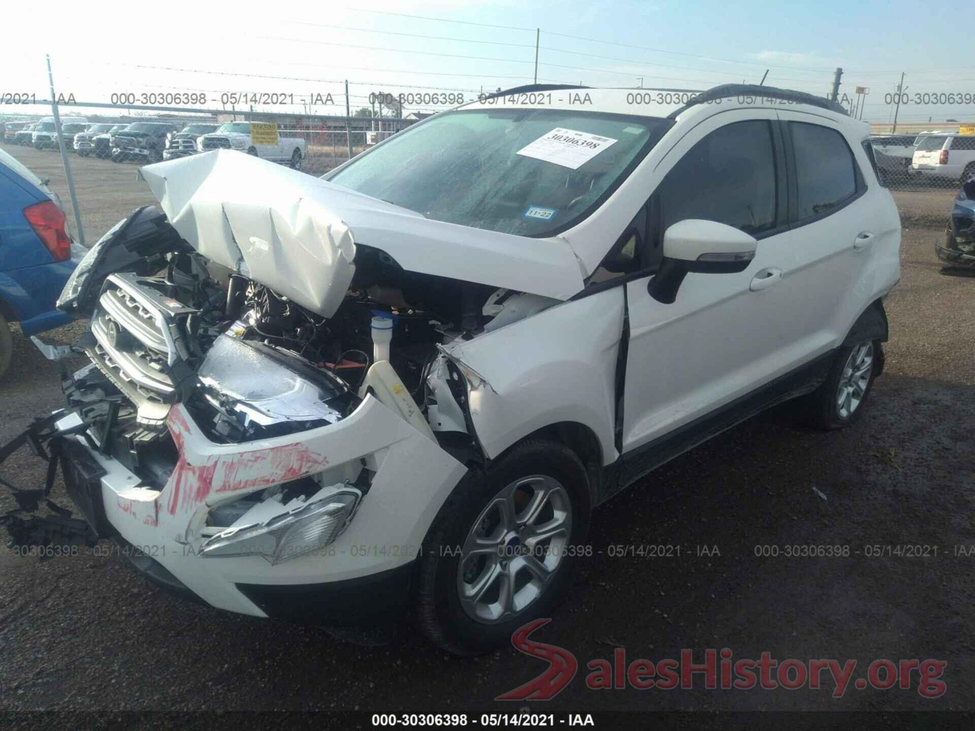 MAJ3S2GE2LC370136 2020 FORD ECOSPORT