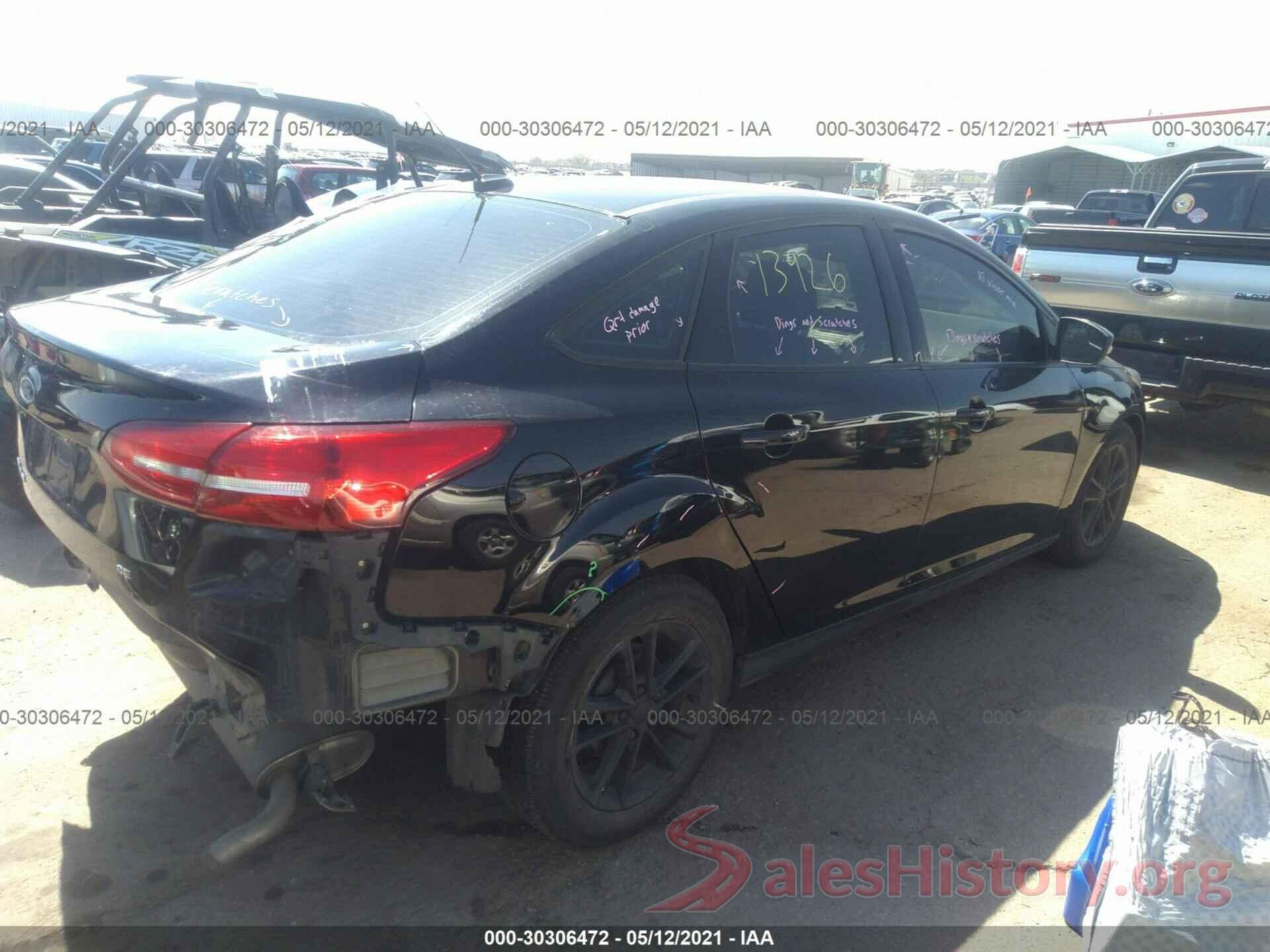 1FADP3F21HL333086 2017 FORD FOCUS