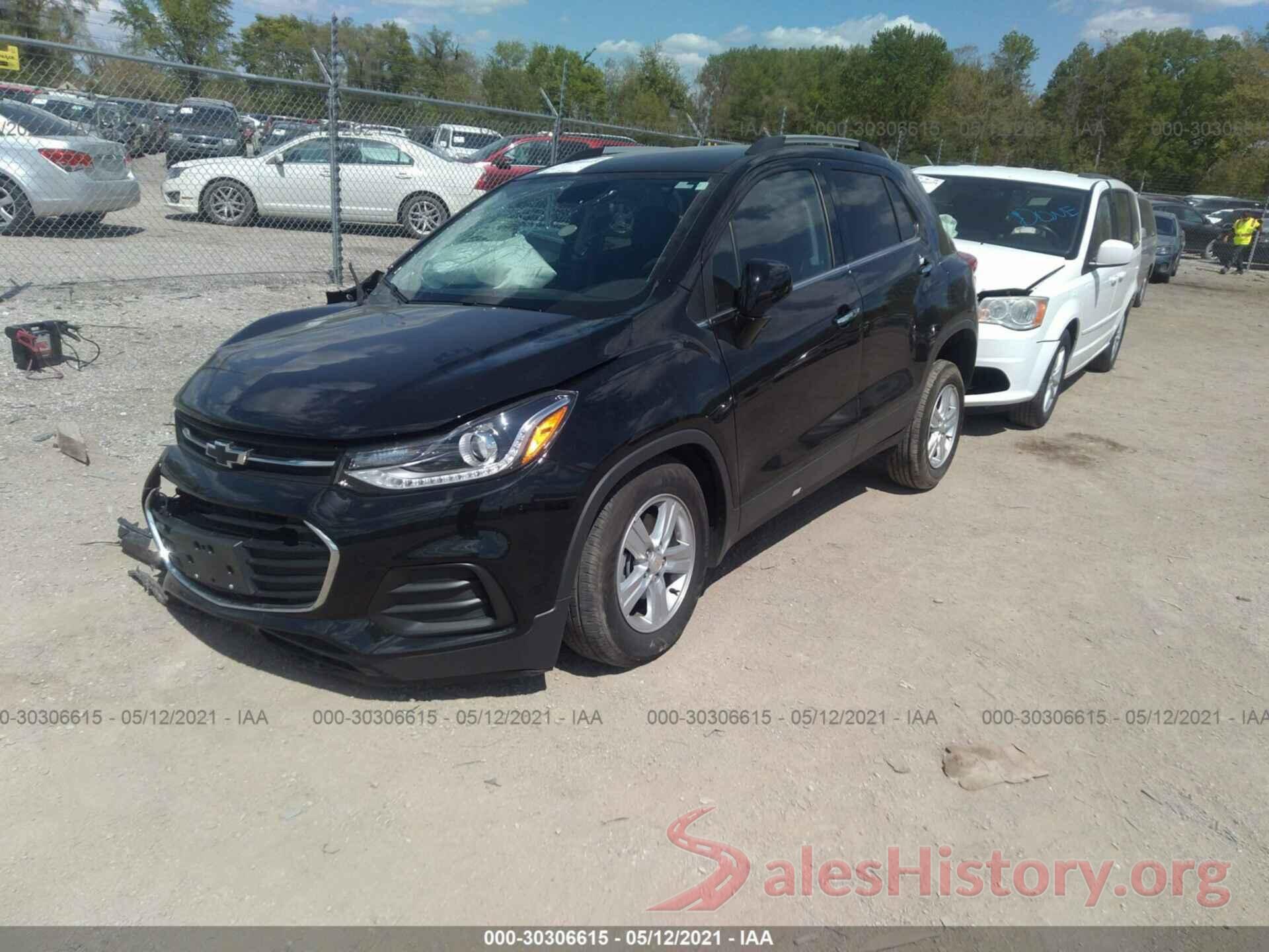 3GNCJLSB6LL293637 2020 CHEVROLET TRAX