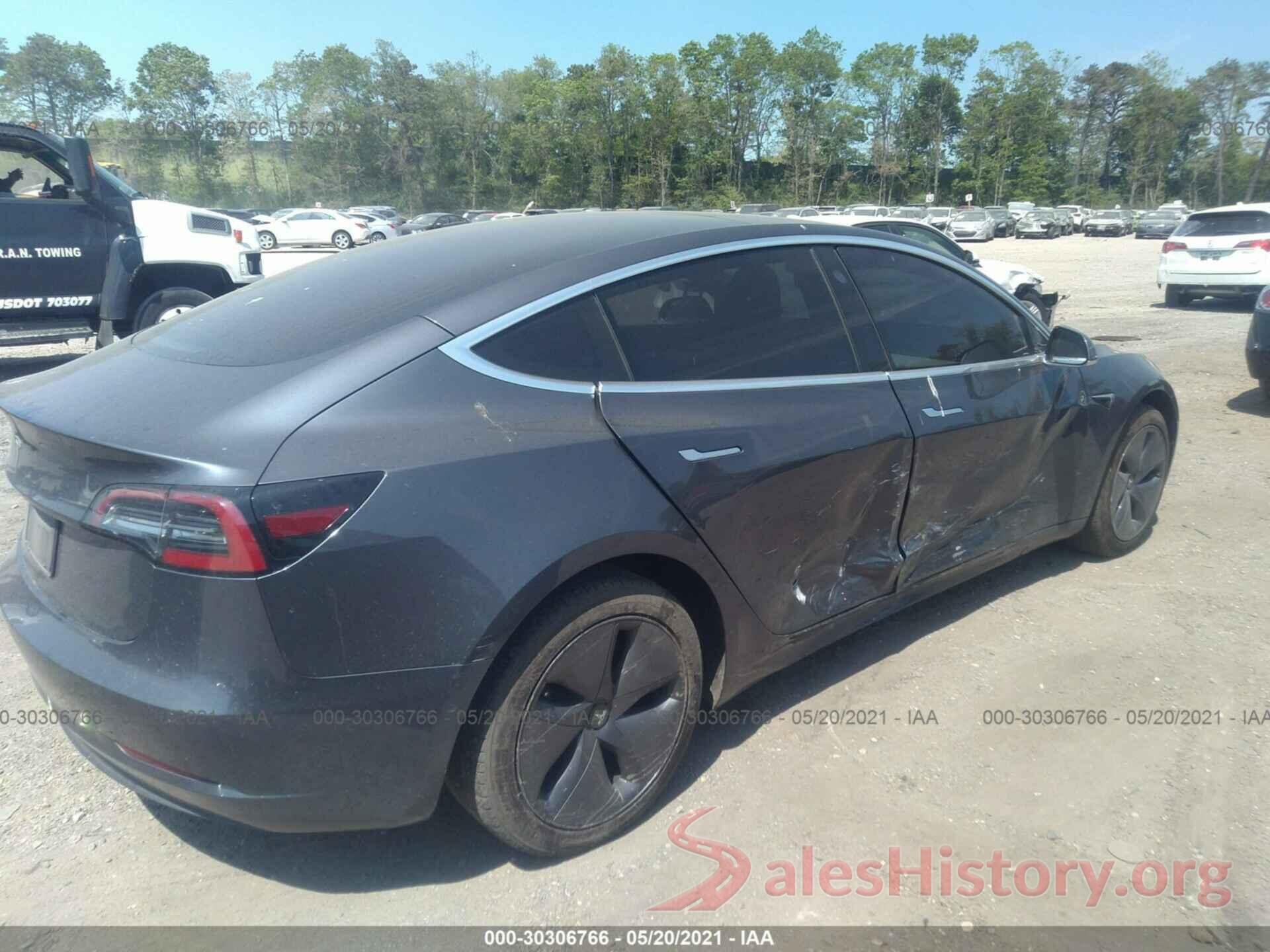 5YJ3E1EAXKF417684 2019 TESLA MODEL 3