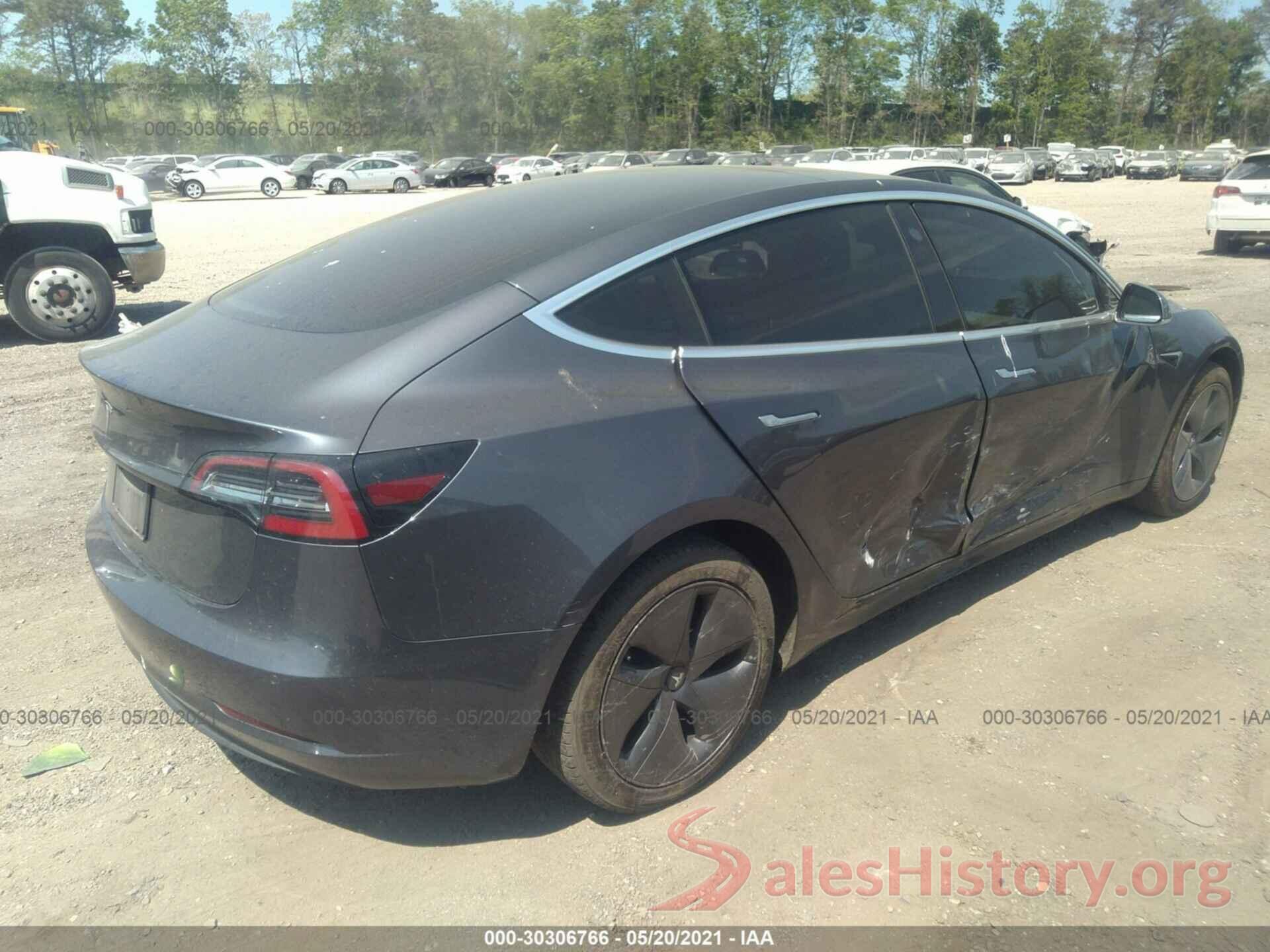 5YJ3E1EAXKF417684 2019 TESLA MODEL 3